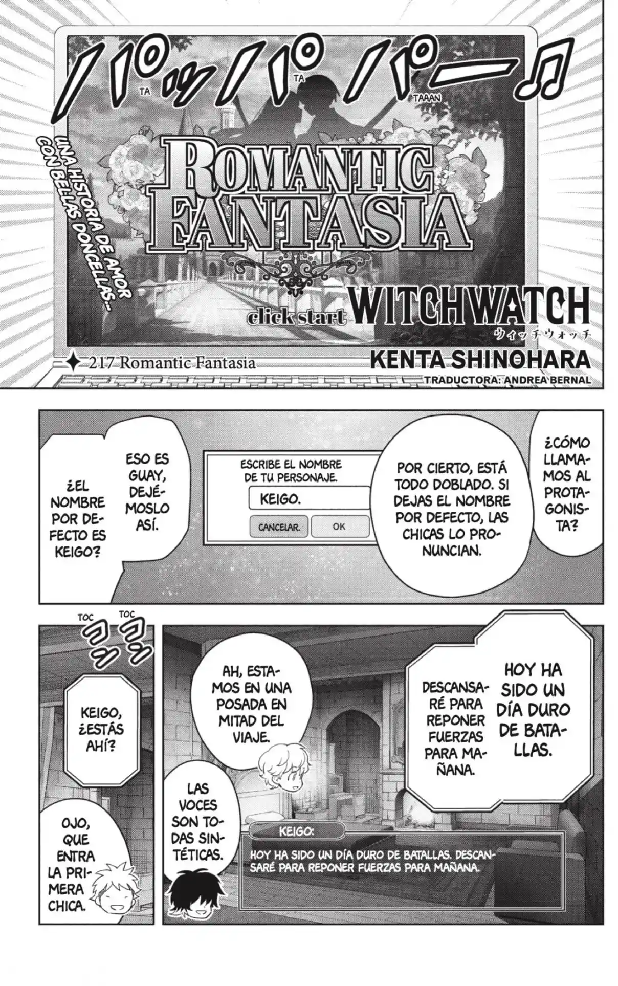 Witch Watch capítulo 217, página 3