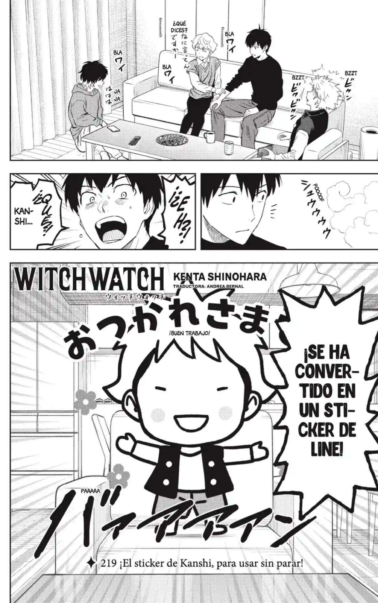 Witch Watch capítulo 219, página 2