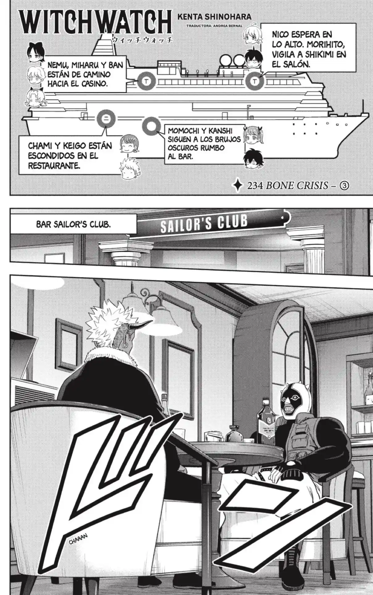 Witch Watch capítulo 234, página 4