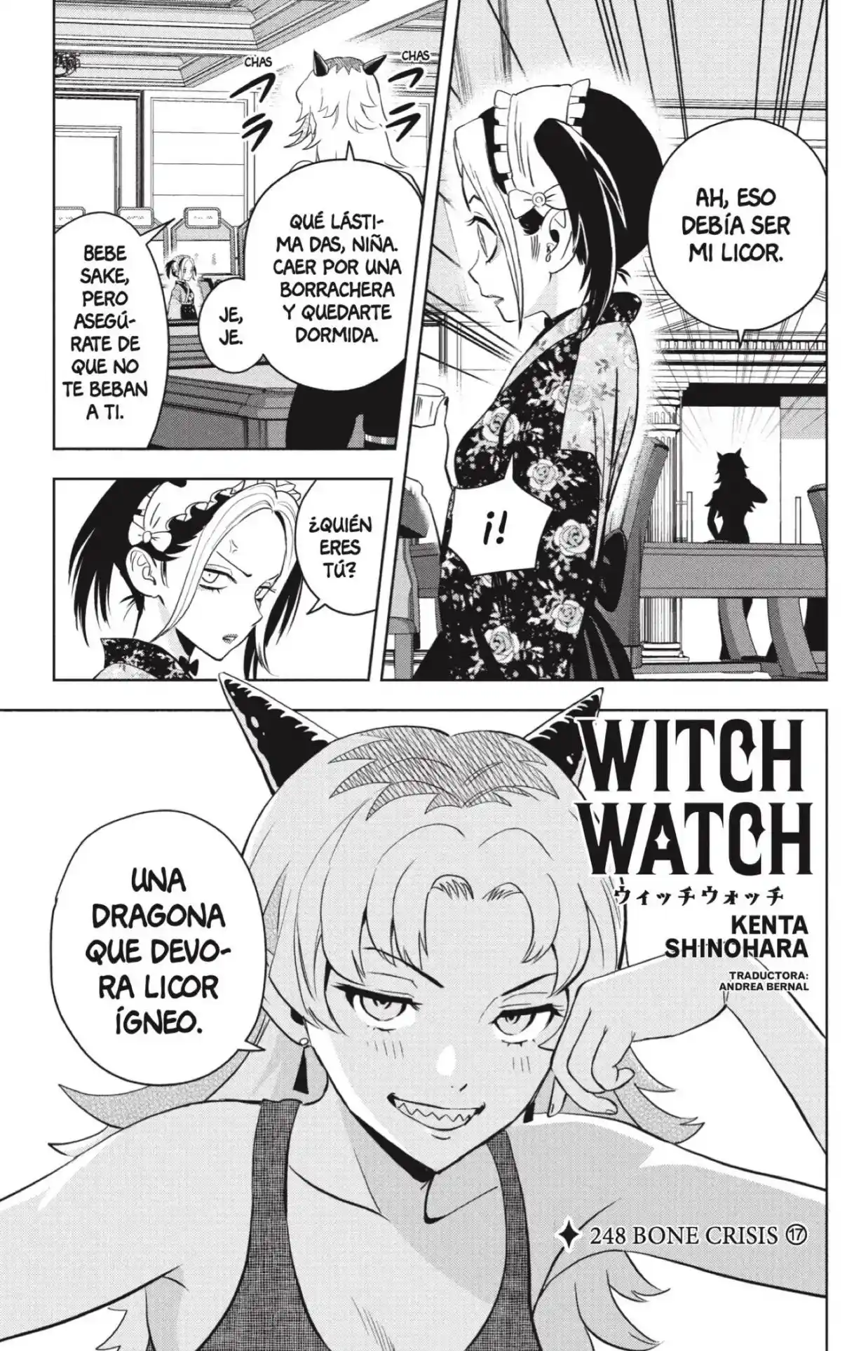 Witch Watch capítulo 248, página 3