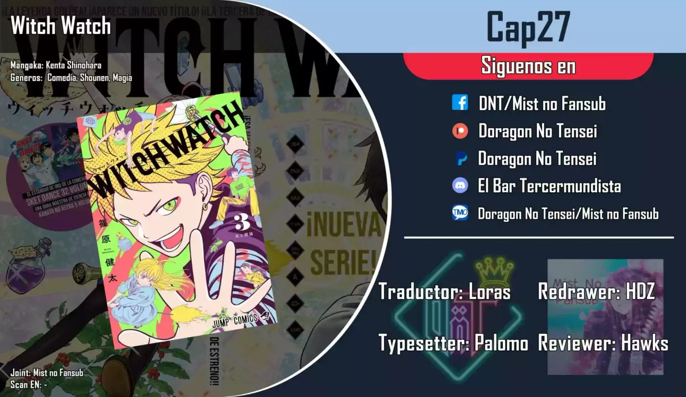 Witch Watch capítulo 27, página 1