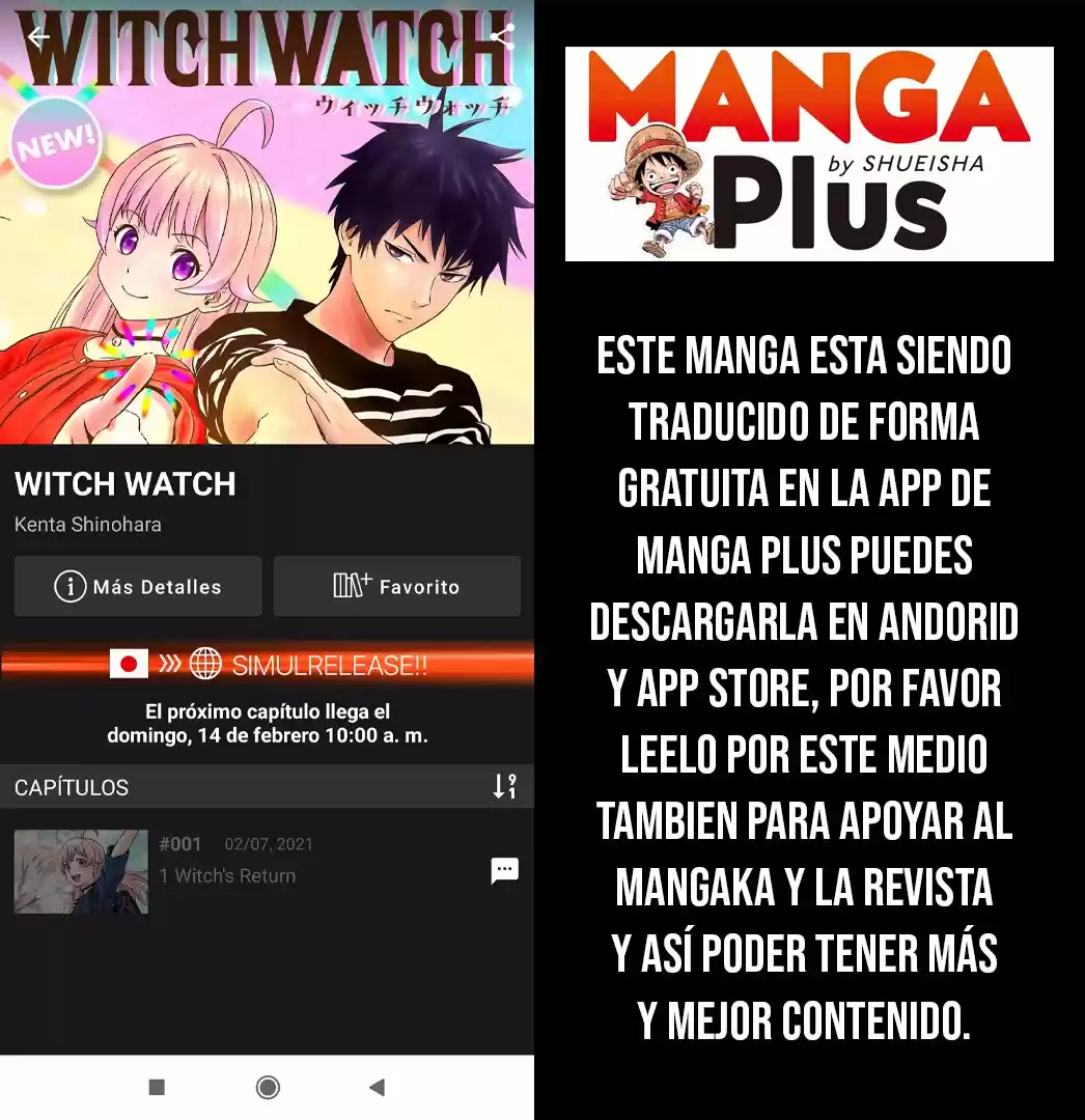Witch Watch capítulo 3, página 2