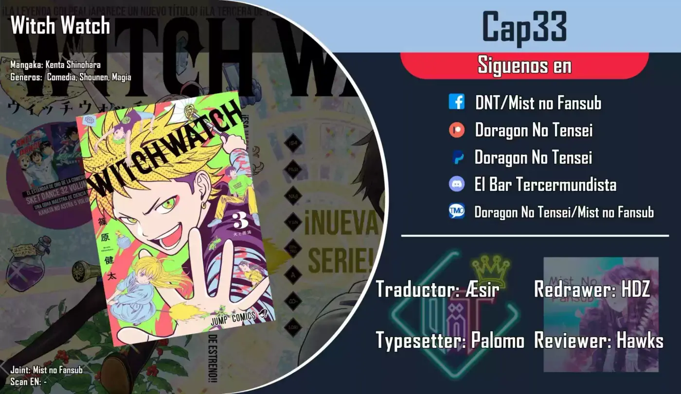 Witch Watch capítulo 33, página 1