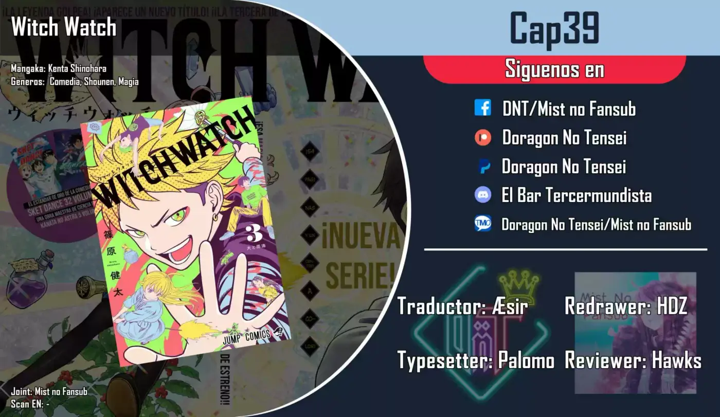 Witch Watch capítulo 39, página 1