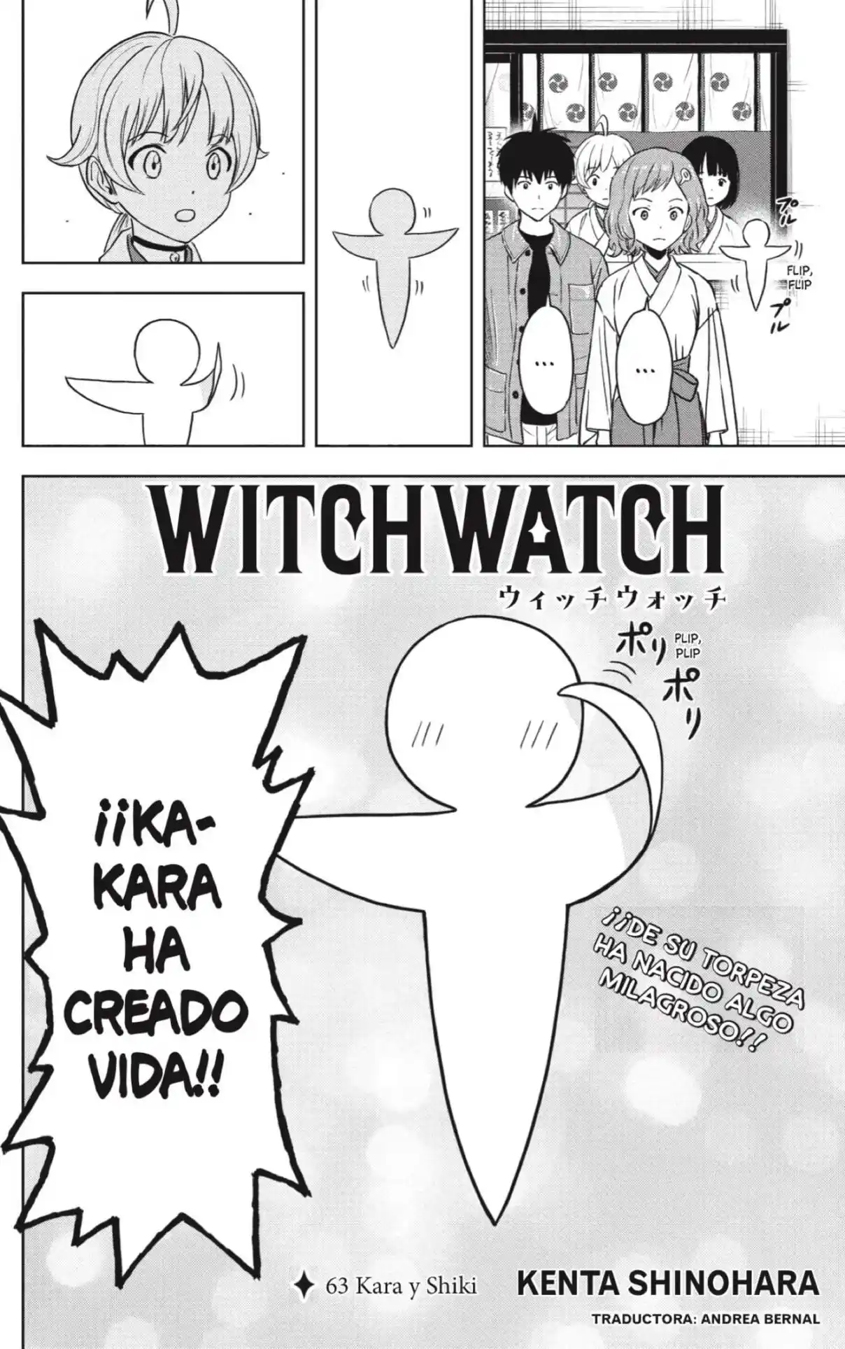 Witch Watch capítulo 63, página 4