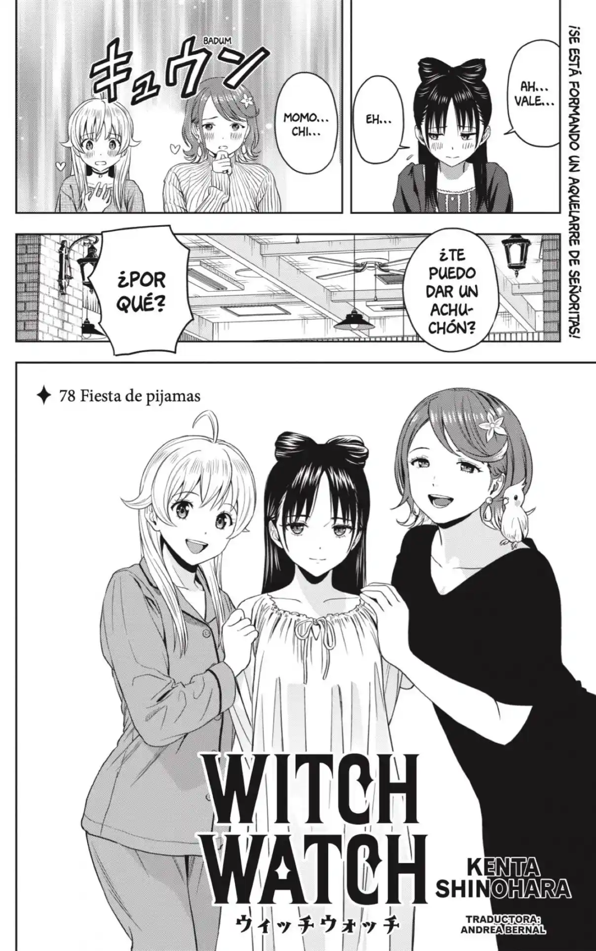 Witch Watch capítulo 78, página 2