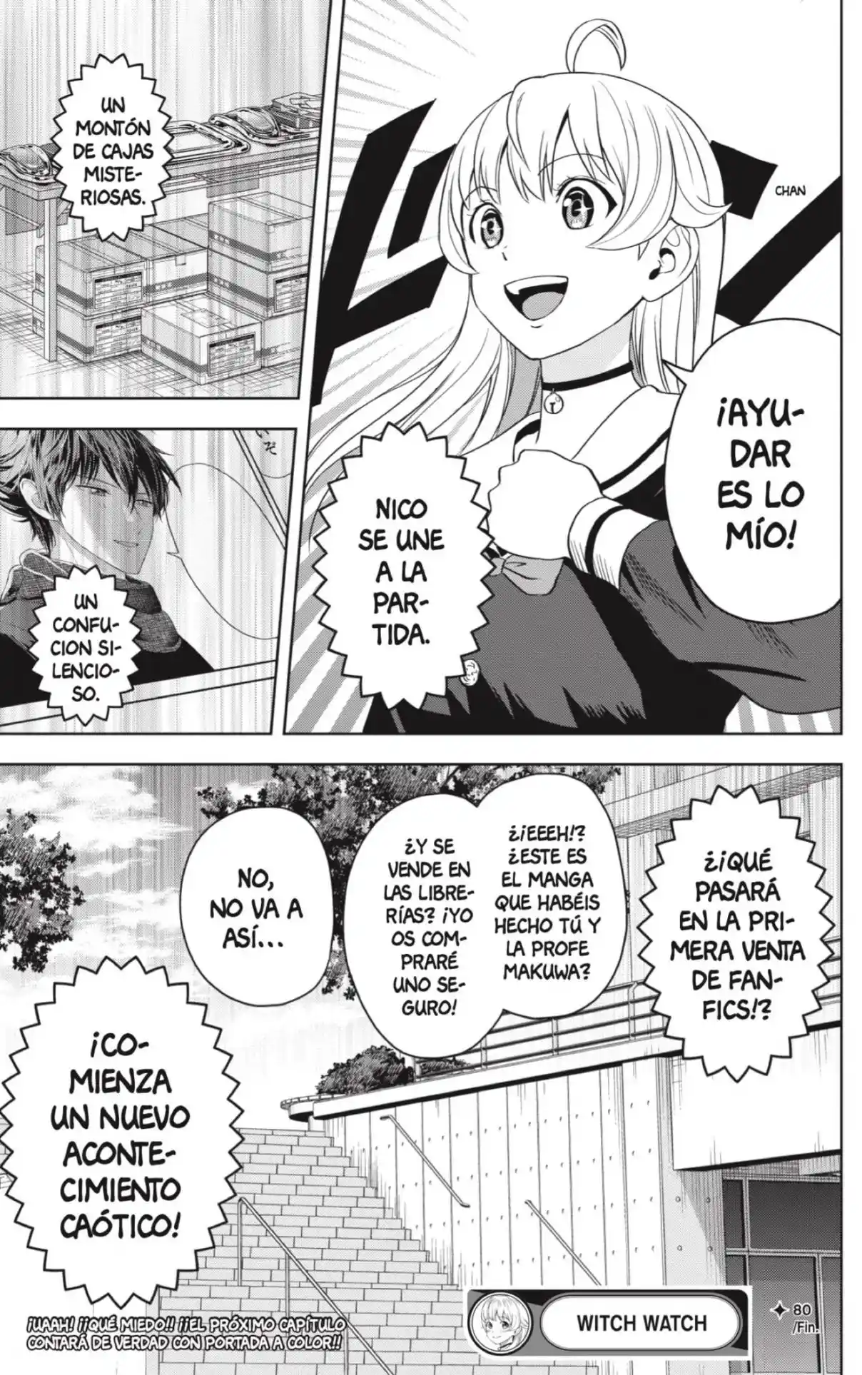 Witch Watch capítulo 80, página 19