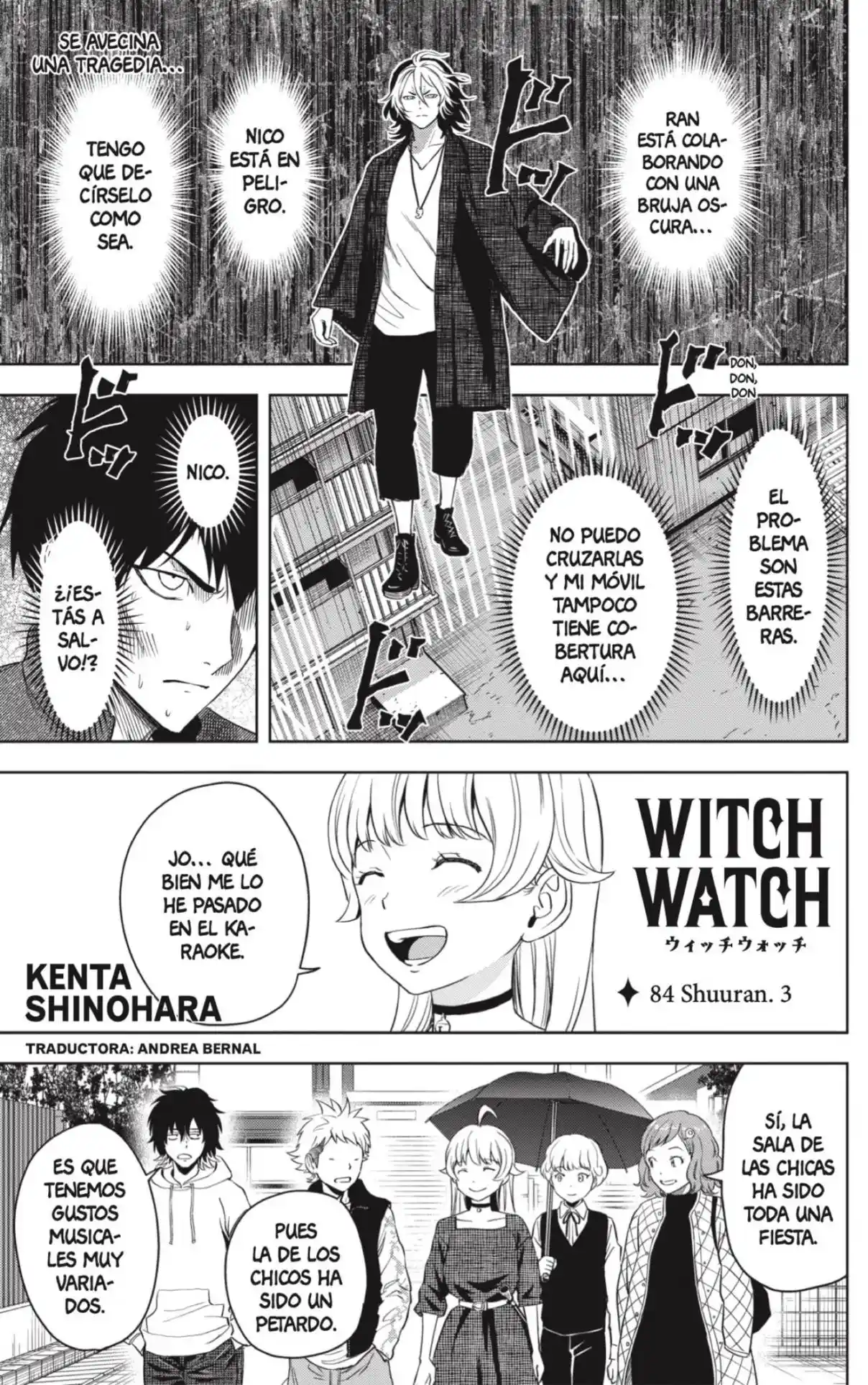 Witch Watch capítulo 84, página 1