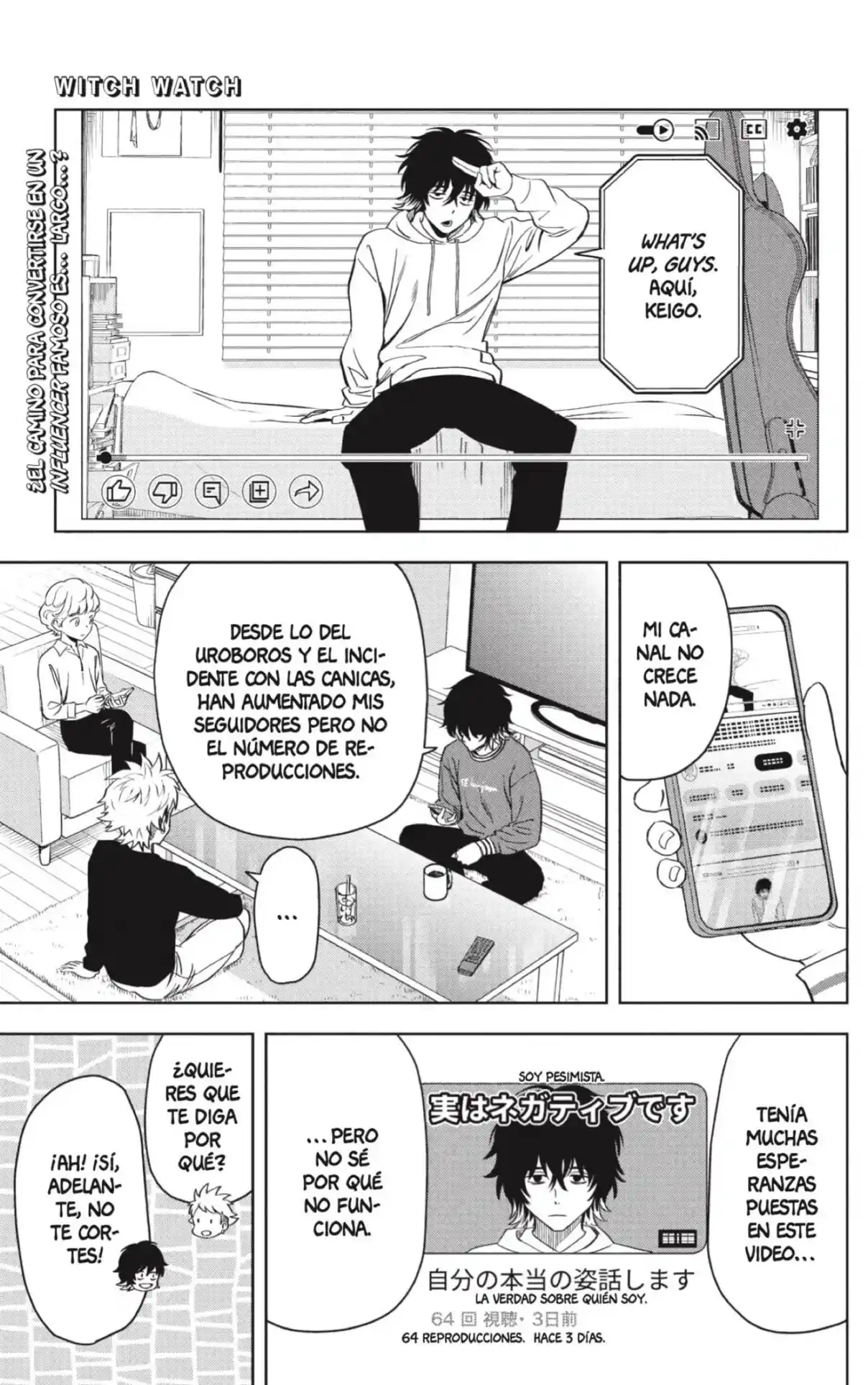 Witch Watch capítulo 87, página 1