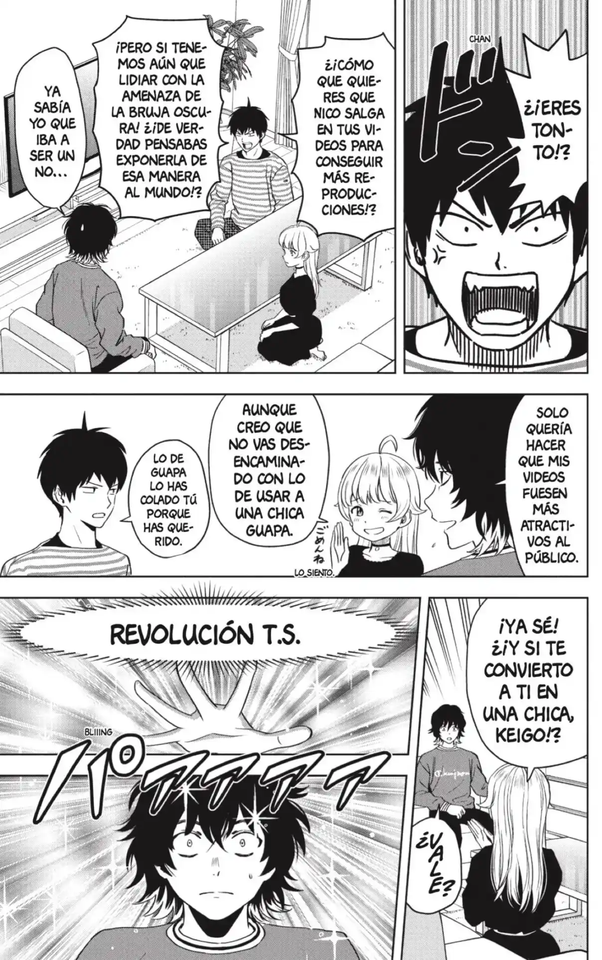 Witch Watch capítulo 87, página 3