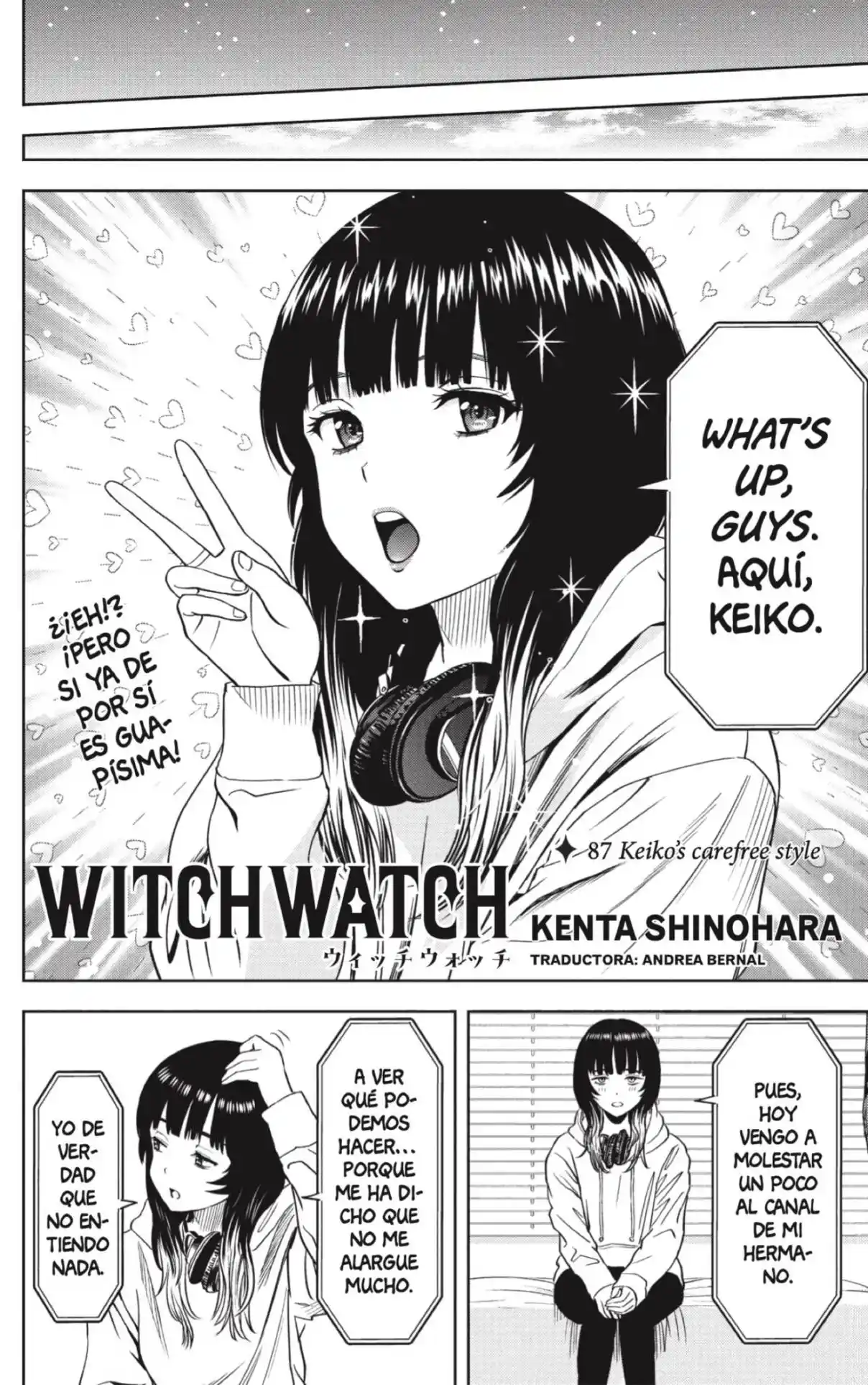 Witch Watch capítulo 87, página 4