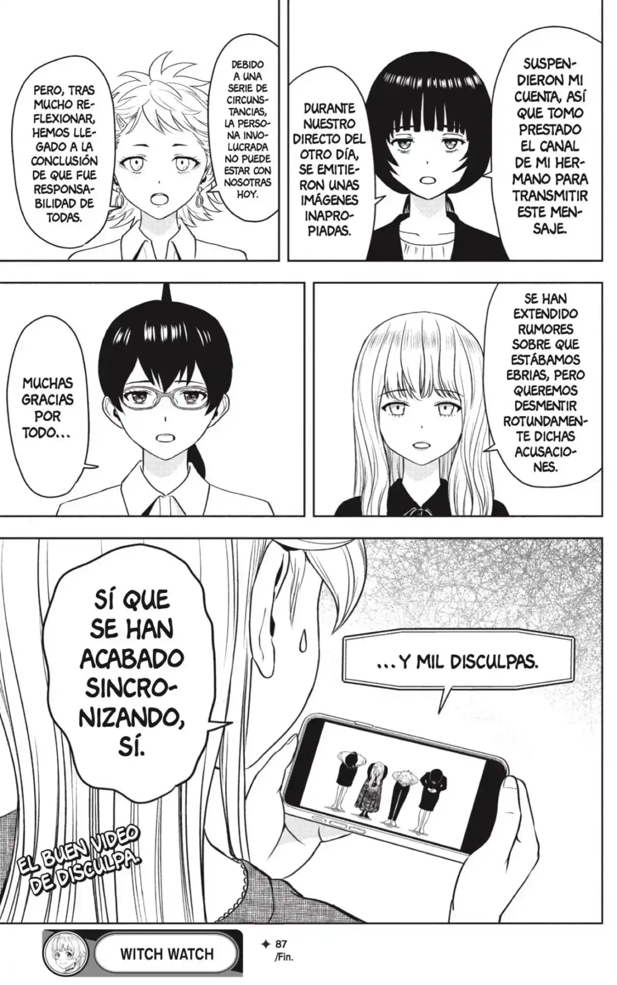 Witch Watch capítulo 87, página 19