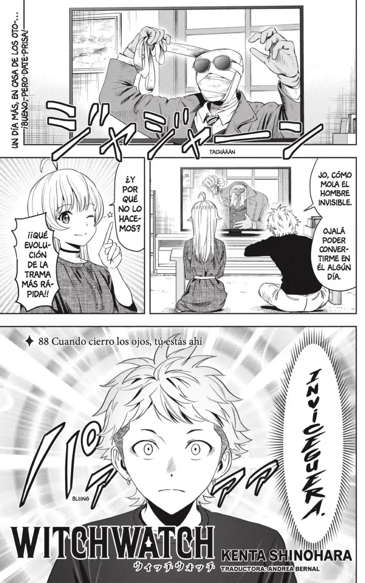 Witch Watch capítulo 88, página 1