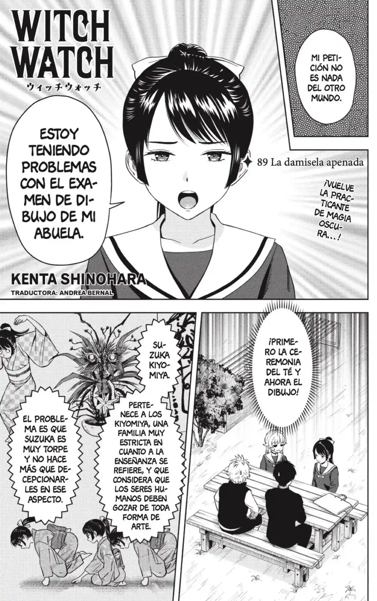 Witch Watch capítulo 89, página 1