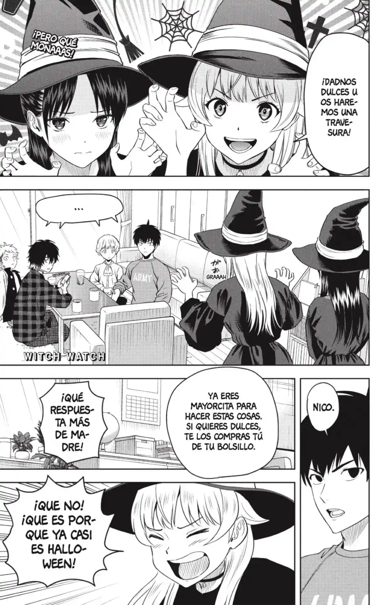 Witch Watch capítulo 97, página 1