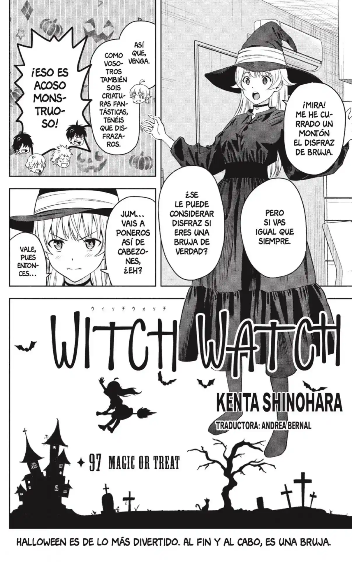 Witch Watch capítulo 97, página 2