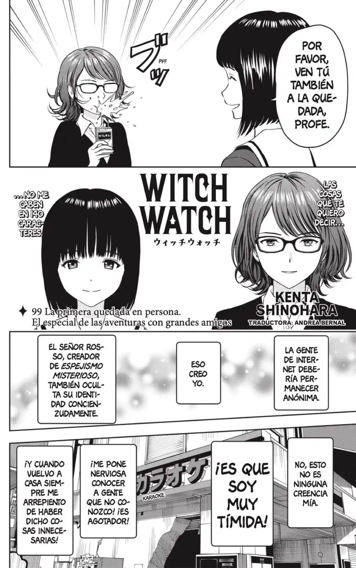 Witch Watch capítulo 99, página 2