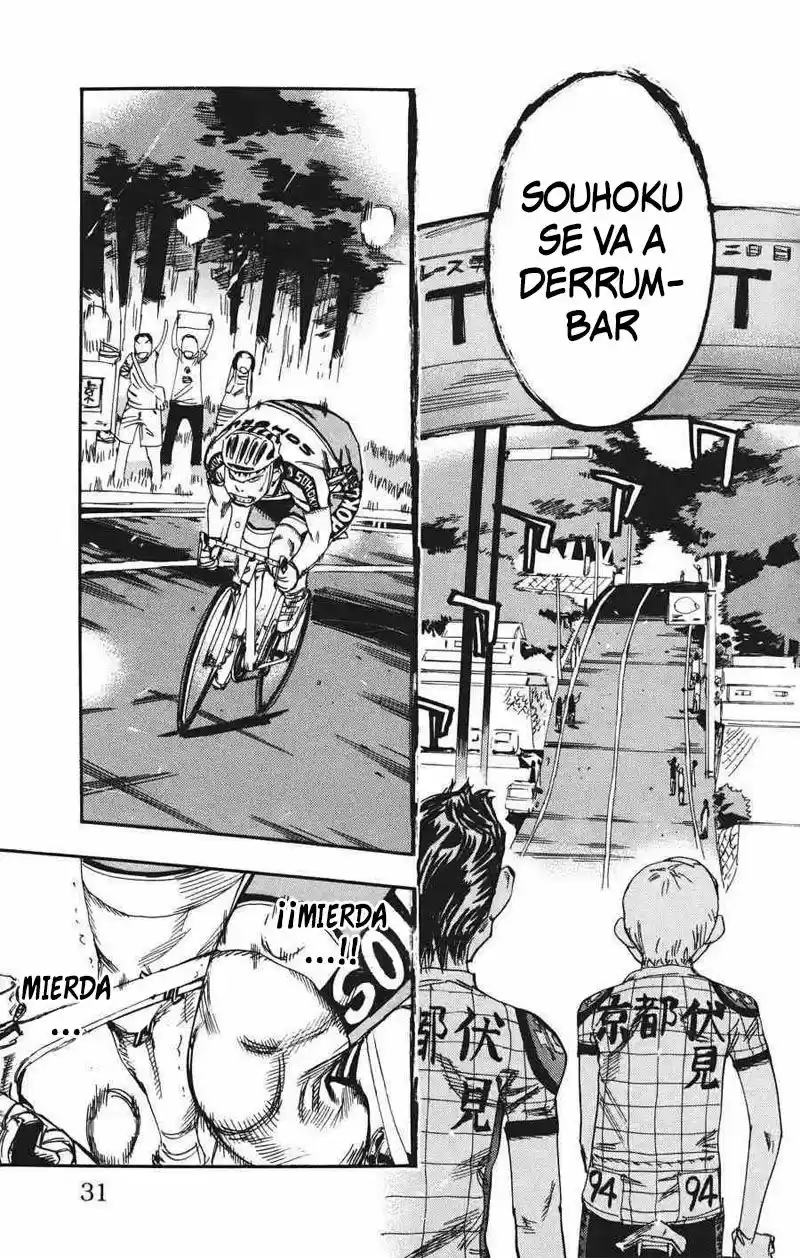 Yowamushi Pedal capítulo 113, página 28