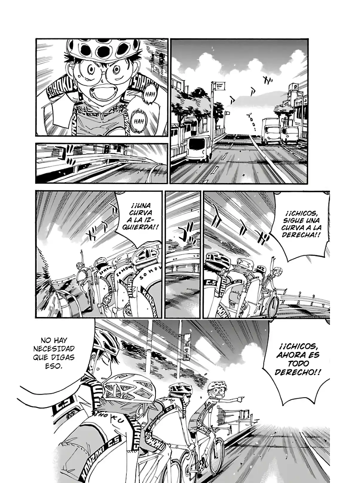 Yowamushi Pedal capítulo 607, página 6