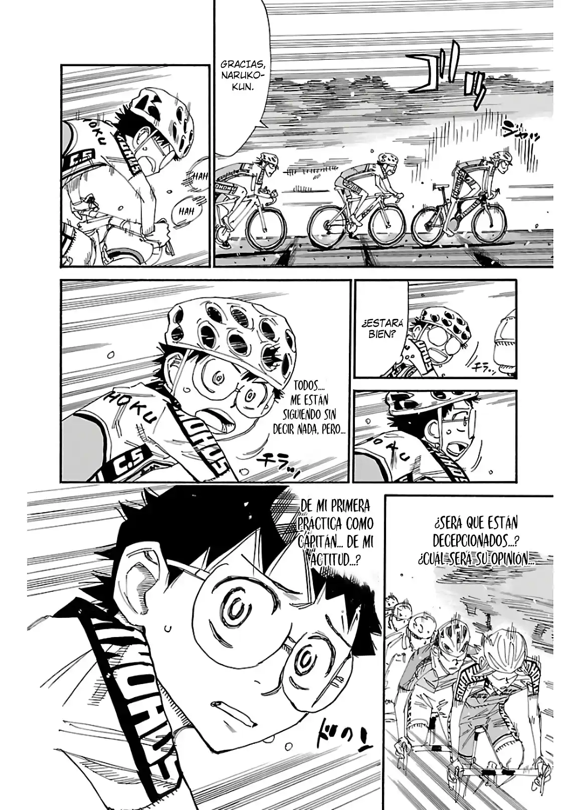 Yowamushi Pedal capítulo 607, página 8