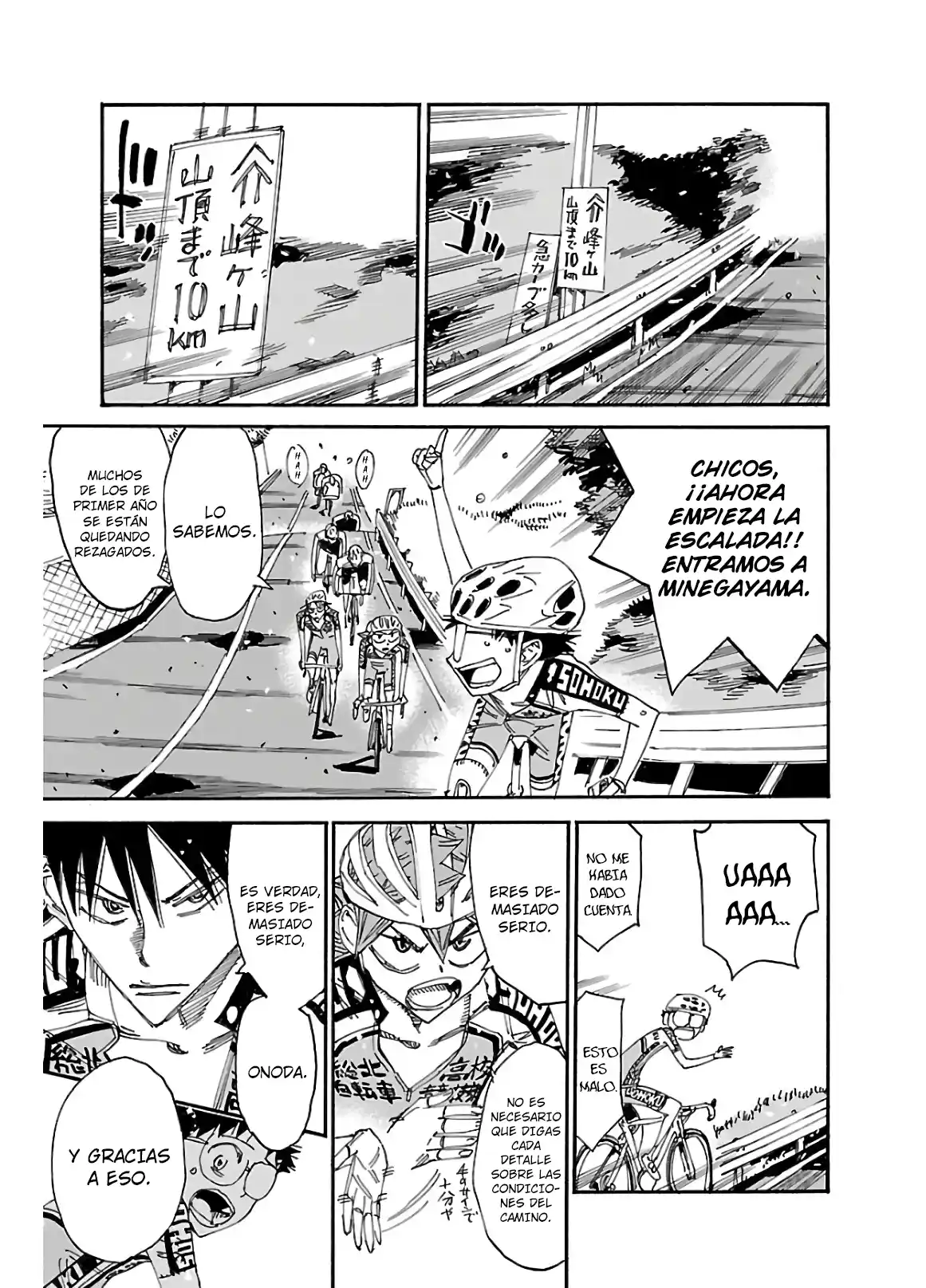 Yowamushi Pedal capítulo 607, página 9