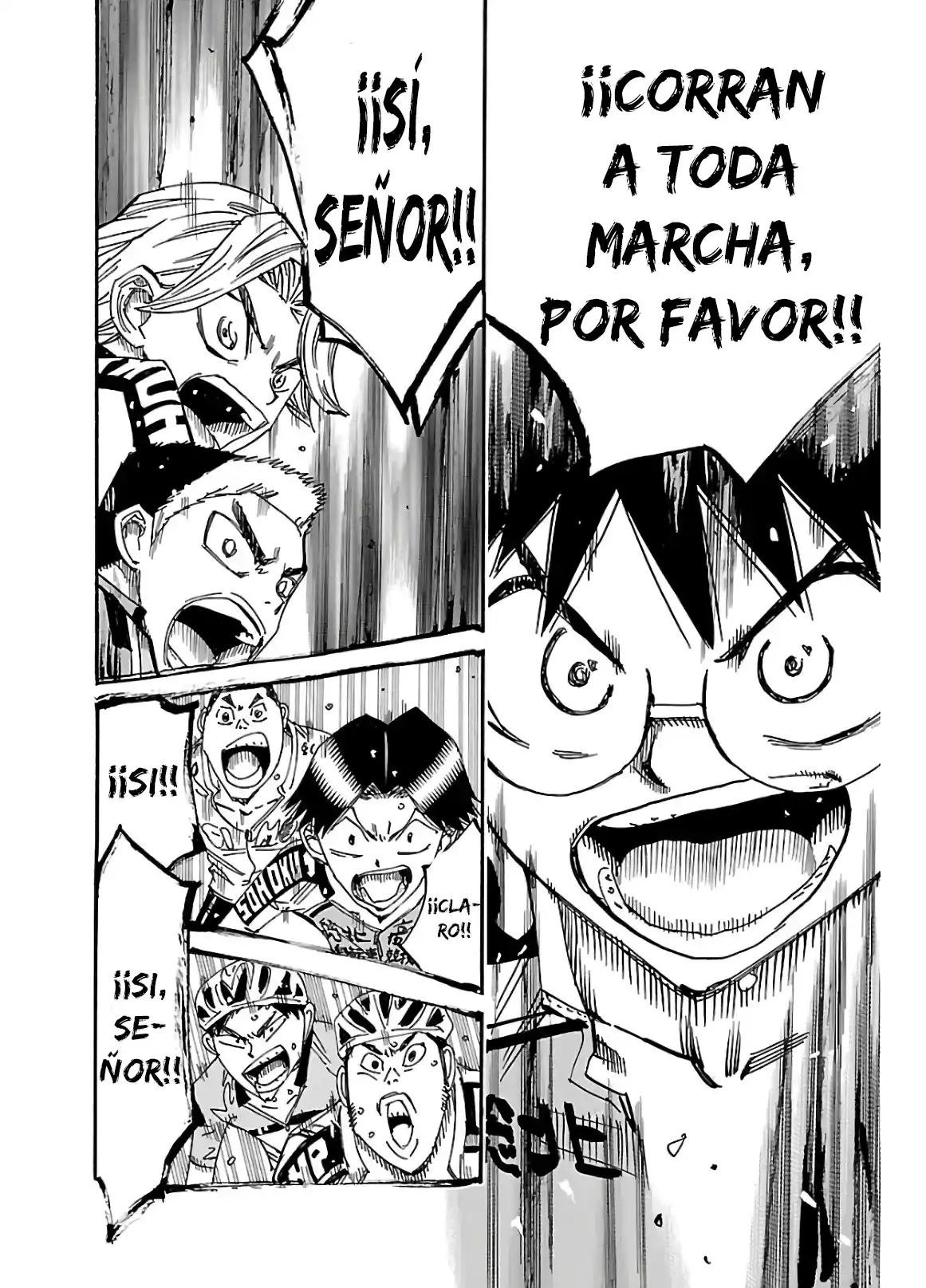 Yowamushi Pedal capítulo 607, página 14