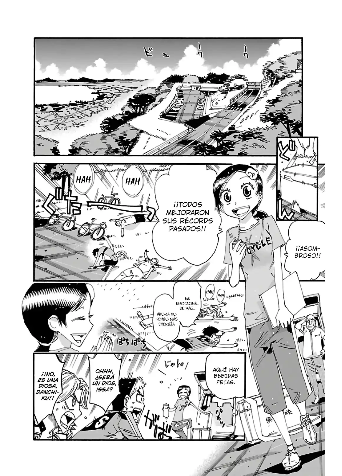 Yowamushi Pedal capítulo 607, página 16