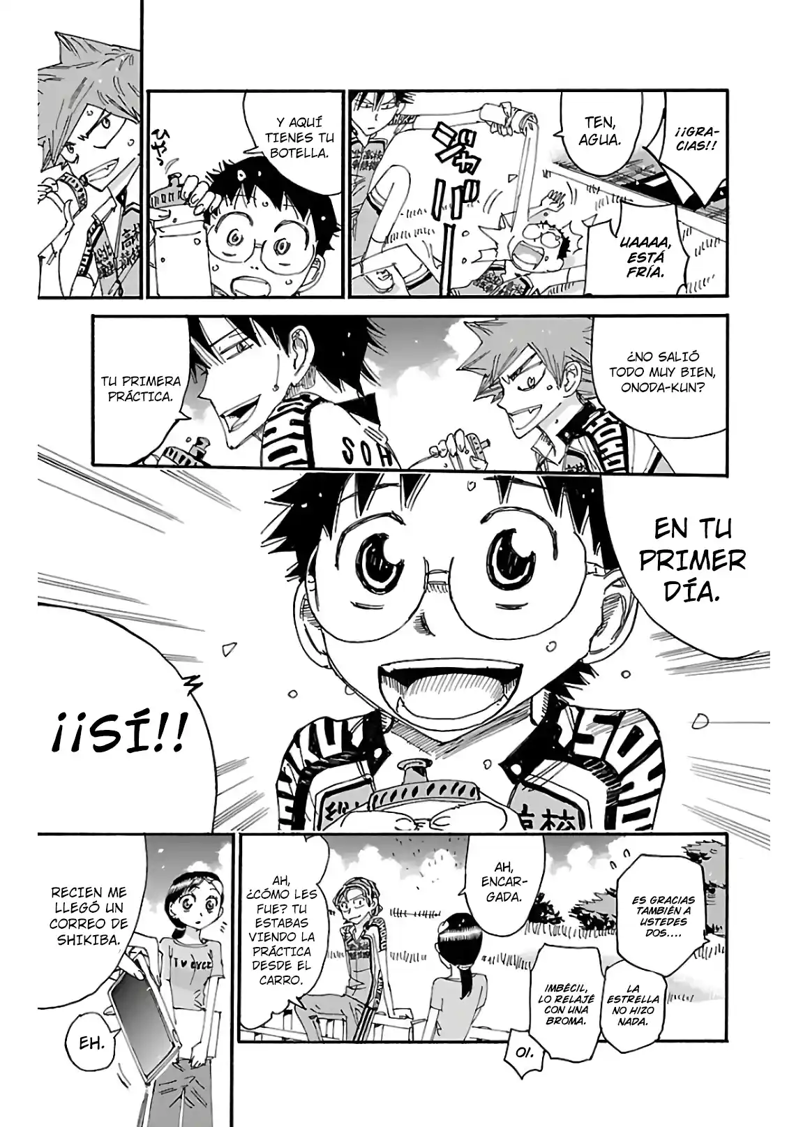 Yowamushi Pedal capítulo 607, página 17