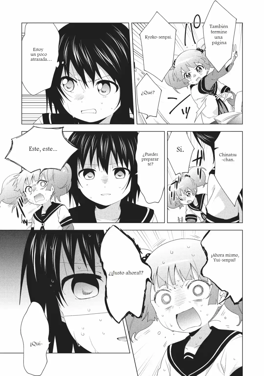 Yuru Yuri capítulo 149, página 9