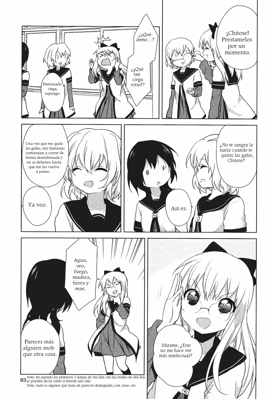 Yuru Yuri capítulo 49, página 9