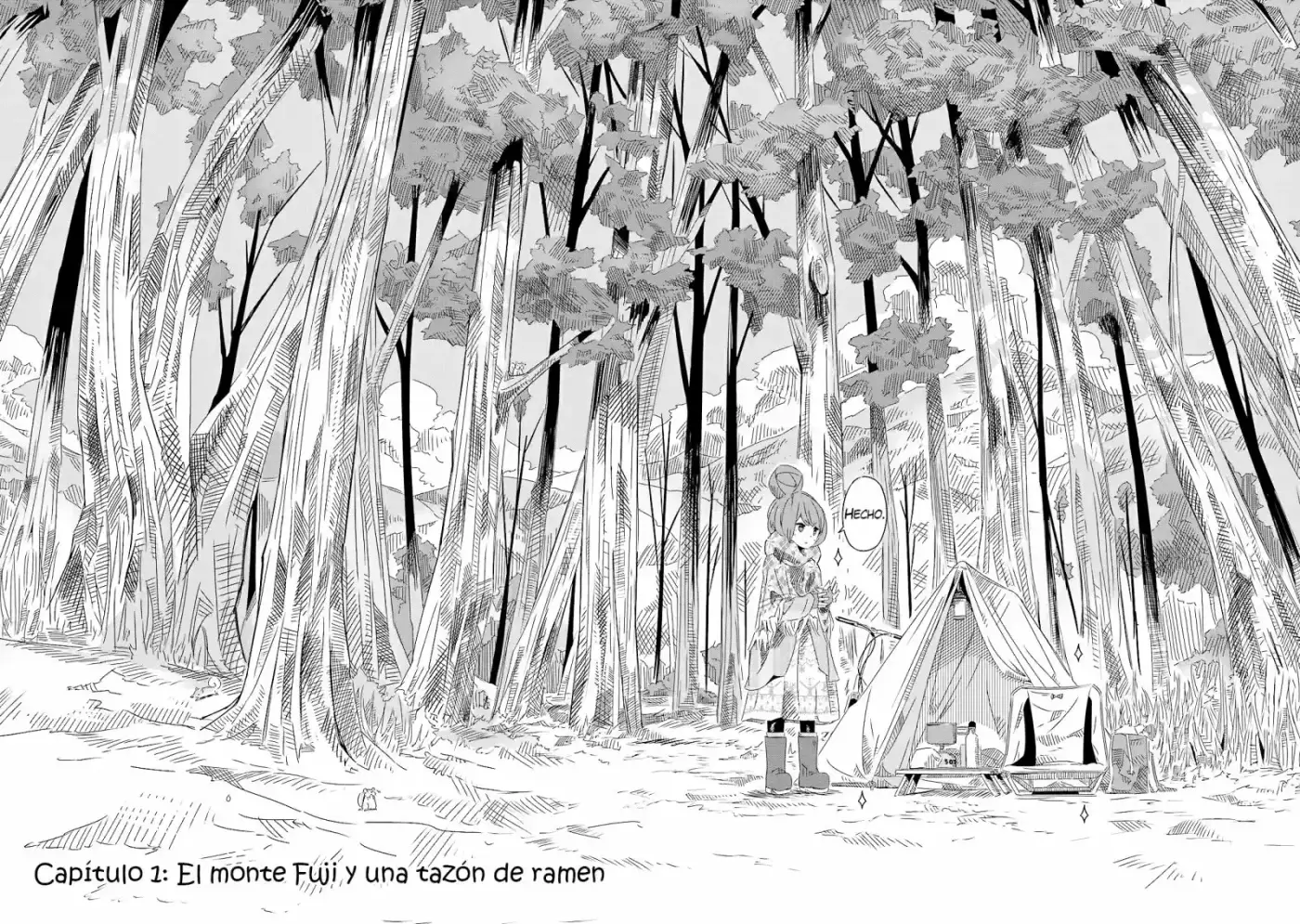 Yurucamp capítulo 1, página 10