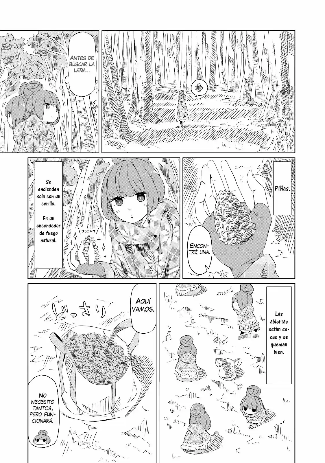 Yurucamp capítulo 1, página 12