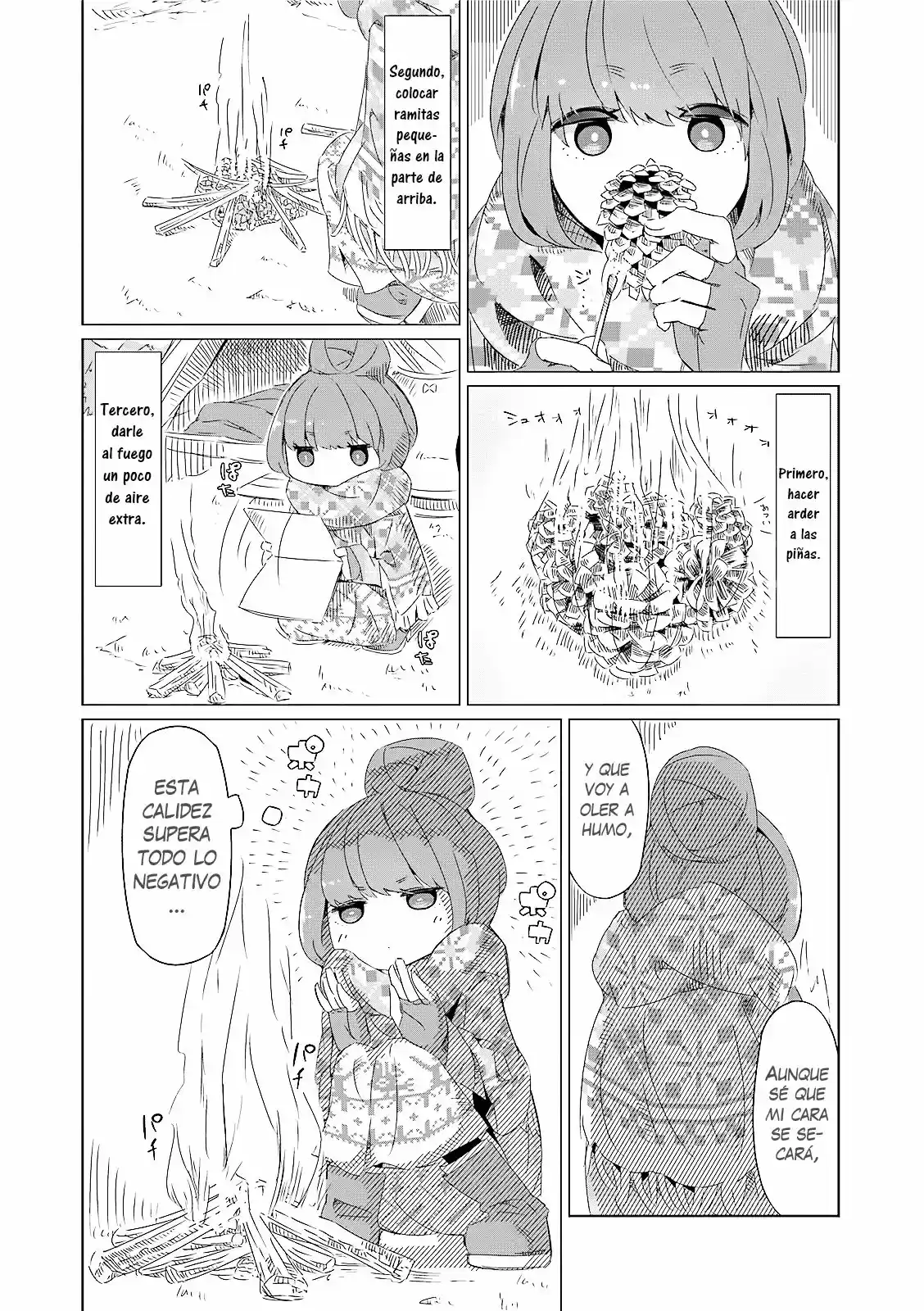 Yurucamp capítulo 1, página 16