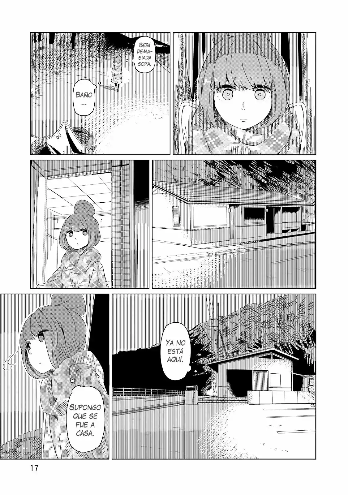 Yurucamp capítulo 1, página 18
