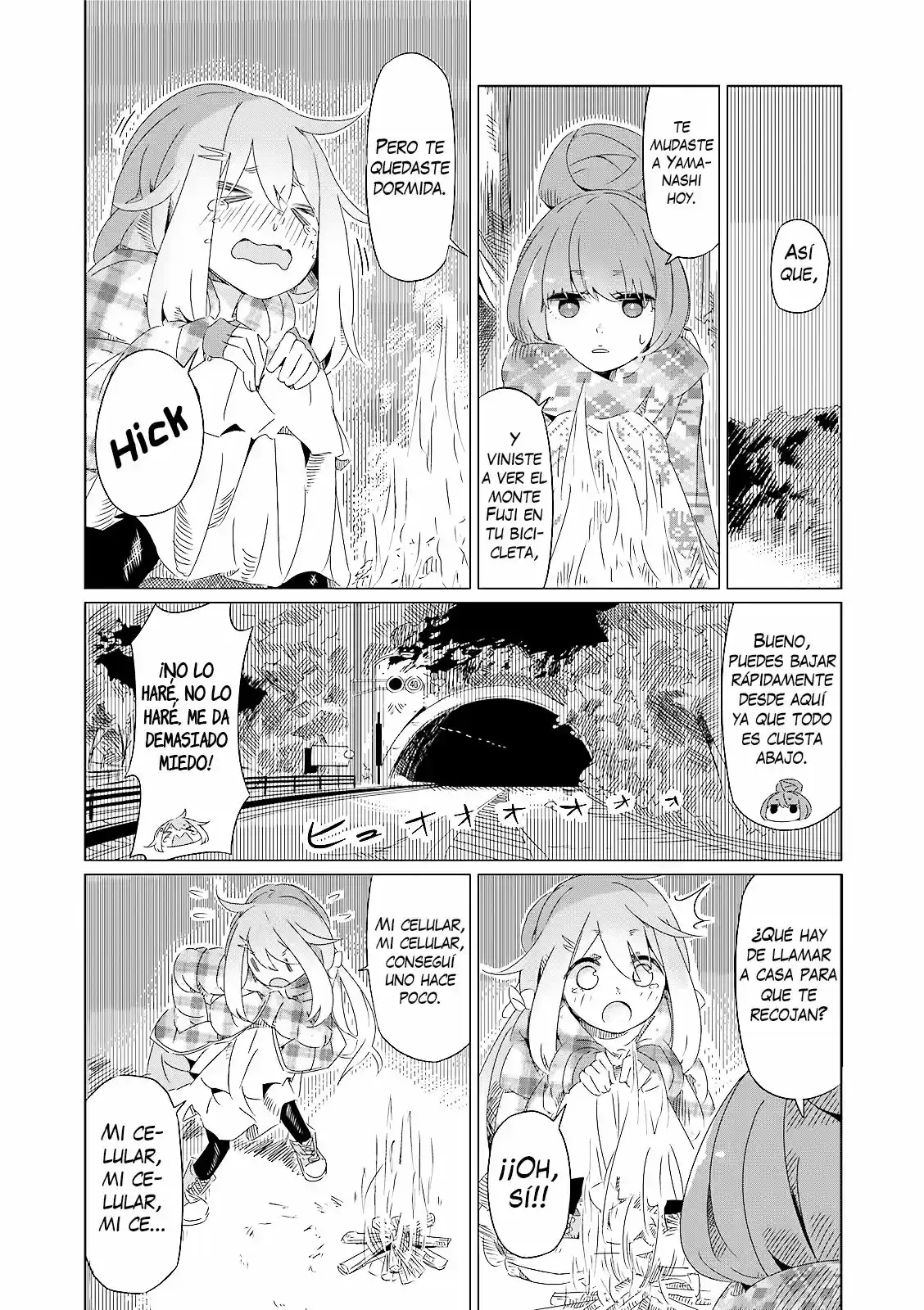 Yurucamp capítulo 1, página 21