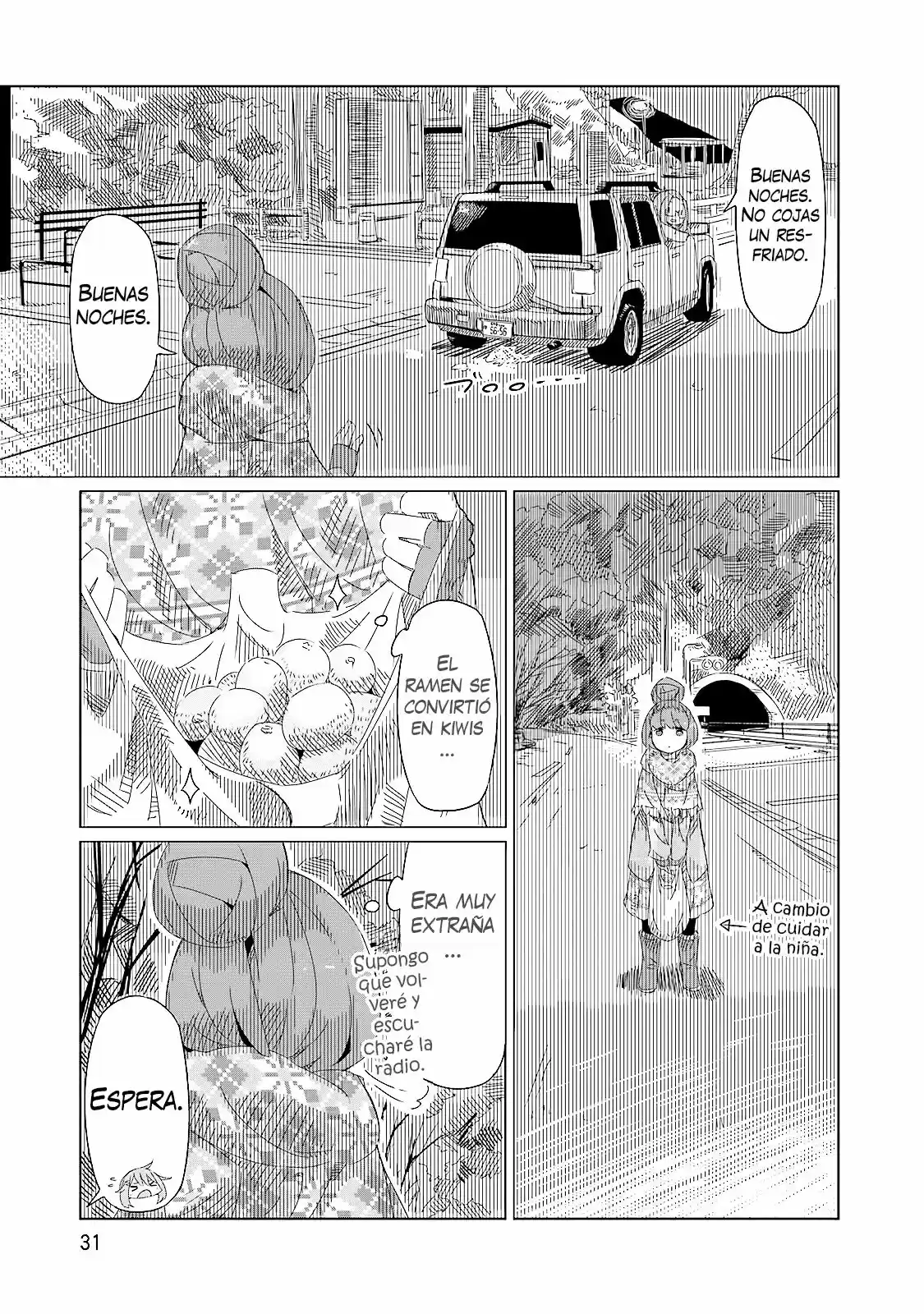 Yurucamp capítulo 1, página 31