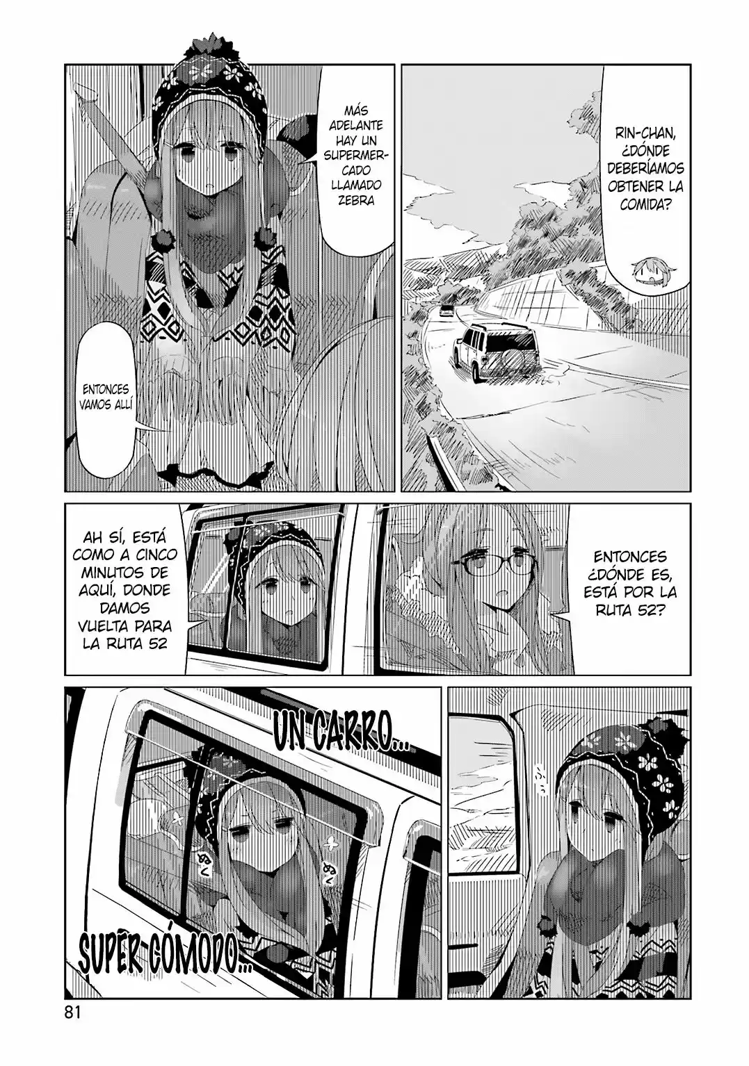 Yurucamp capítulo 10, página 4