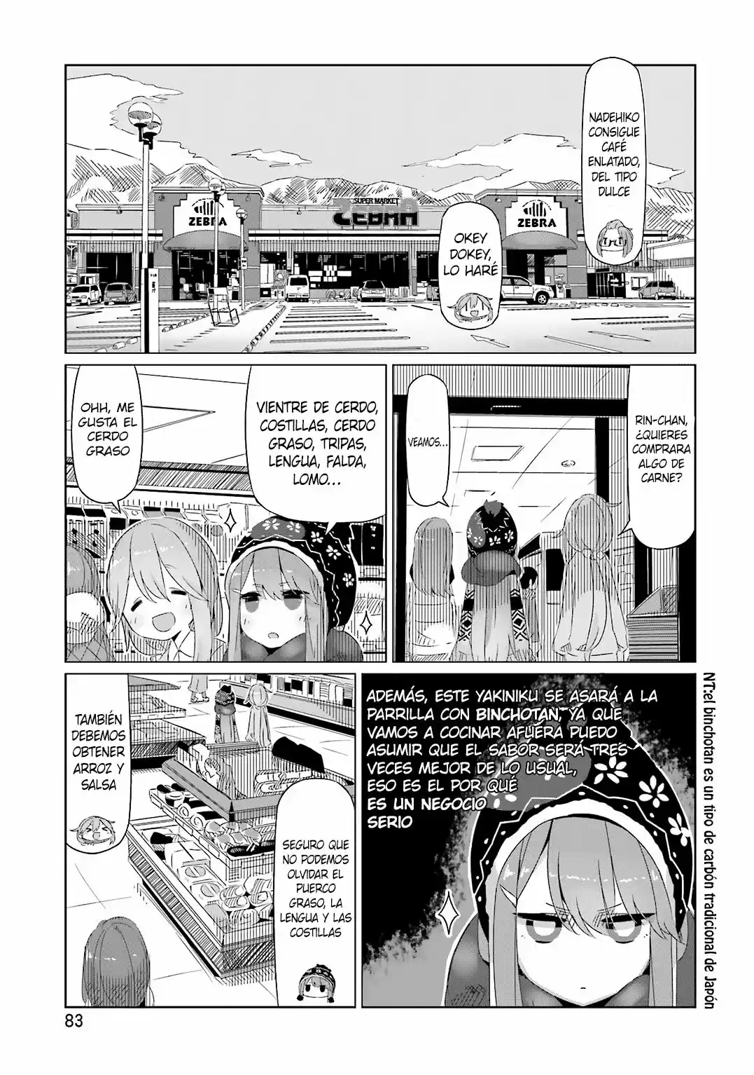 Yurucamp capítulo 10, página 6