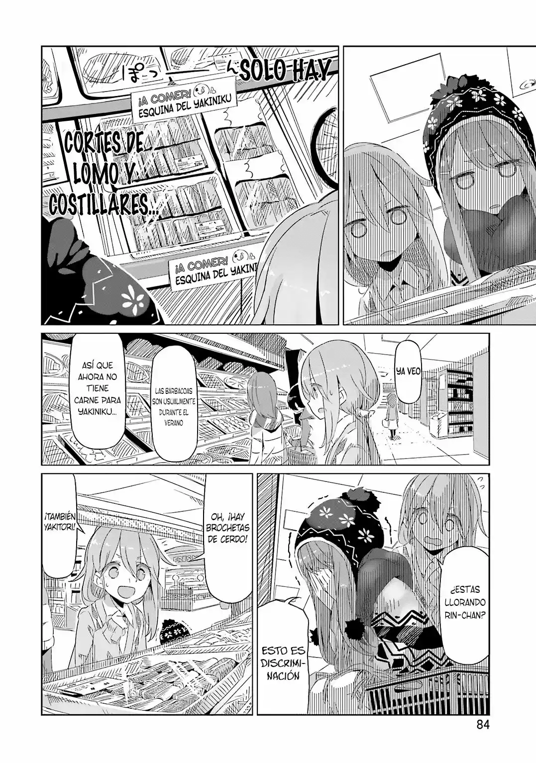 Yurucamp capítulo 10, página 7