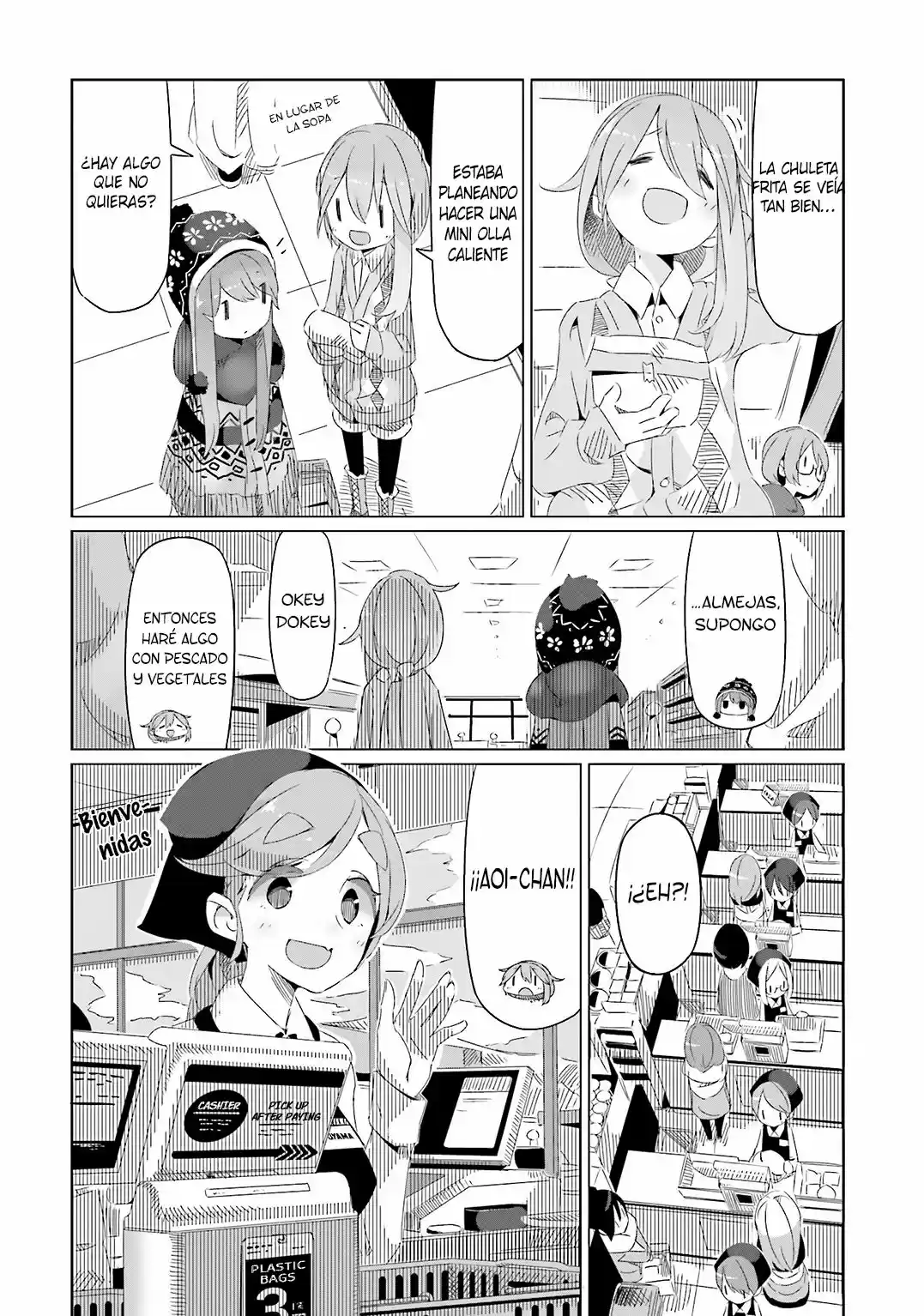 Yurucamp capítulo 10, página 9
