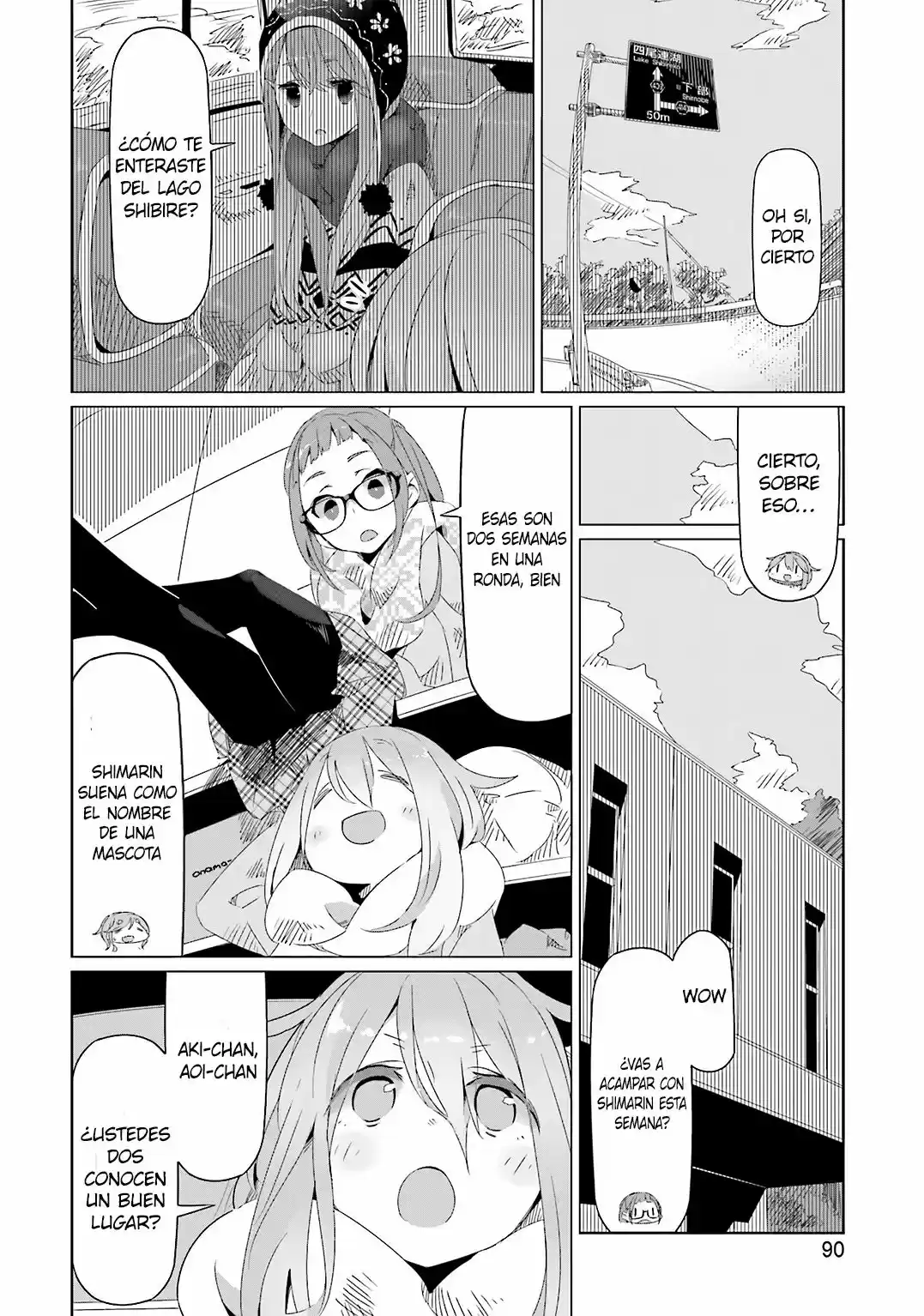 Yurucamp capítulo 10, página 13