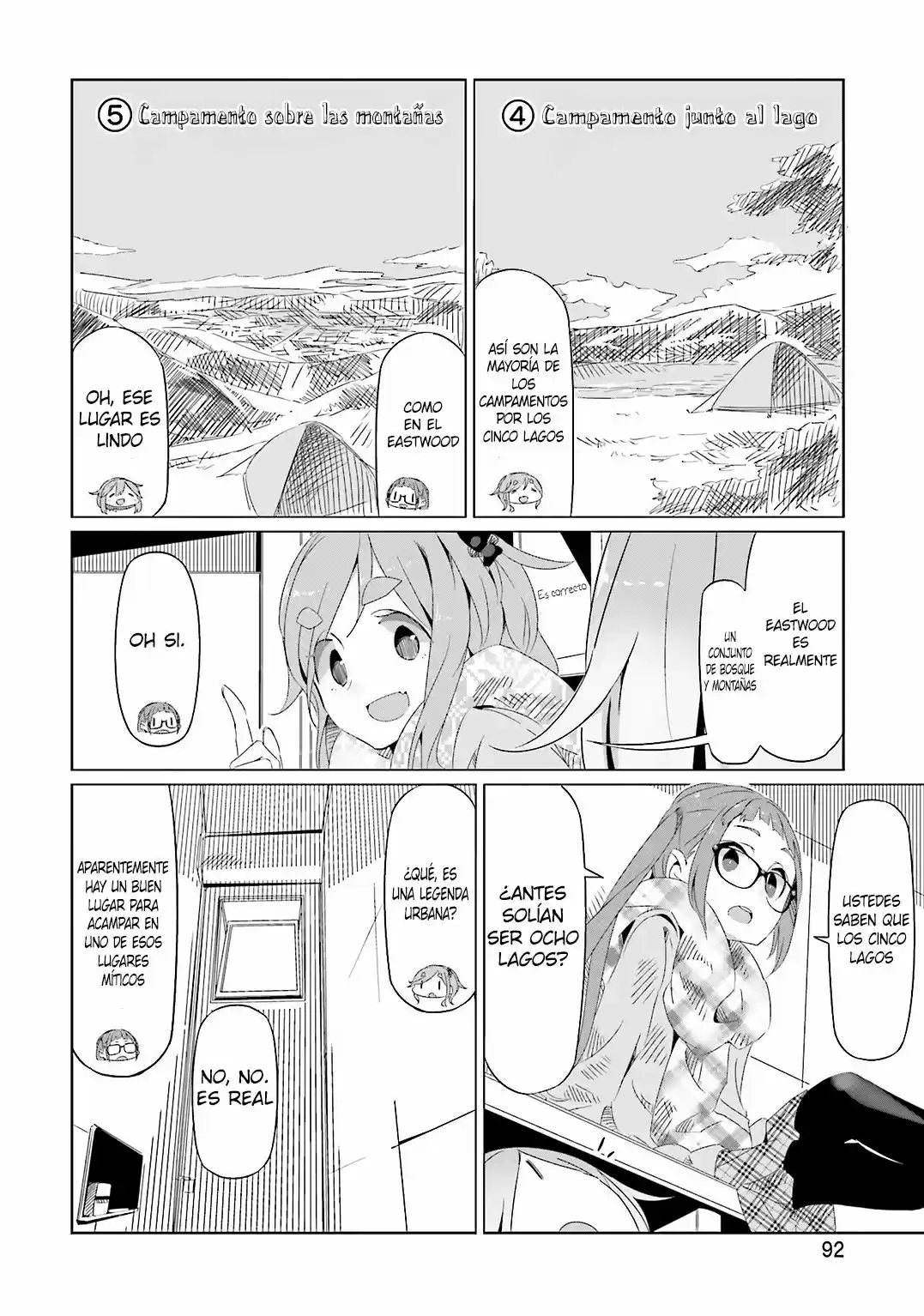 Yurucamp capítulo 10, página 15