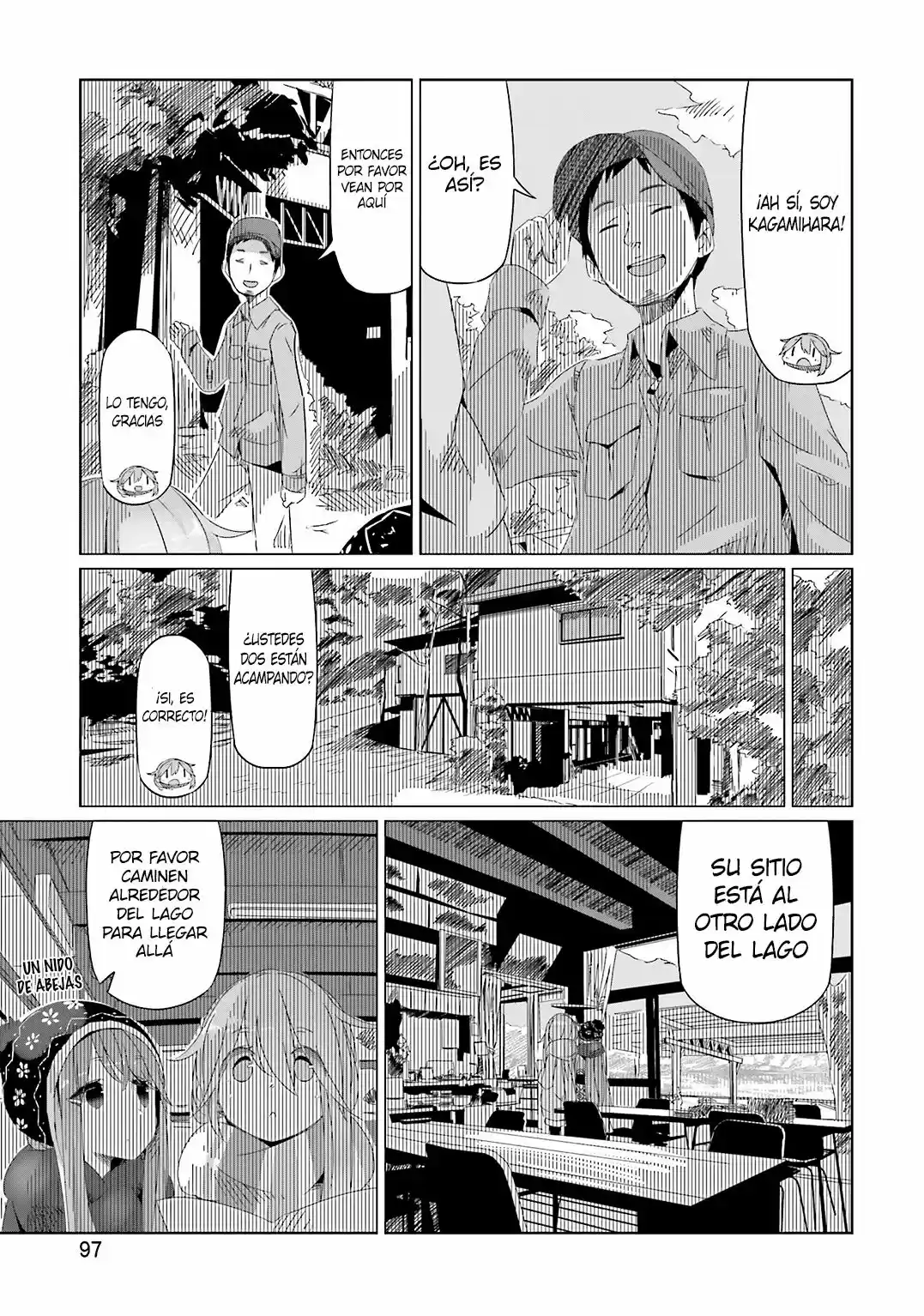 Yurucamp capítulo 10, página 20