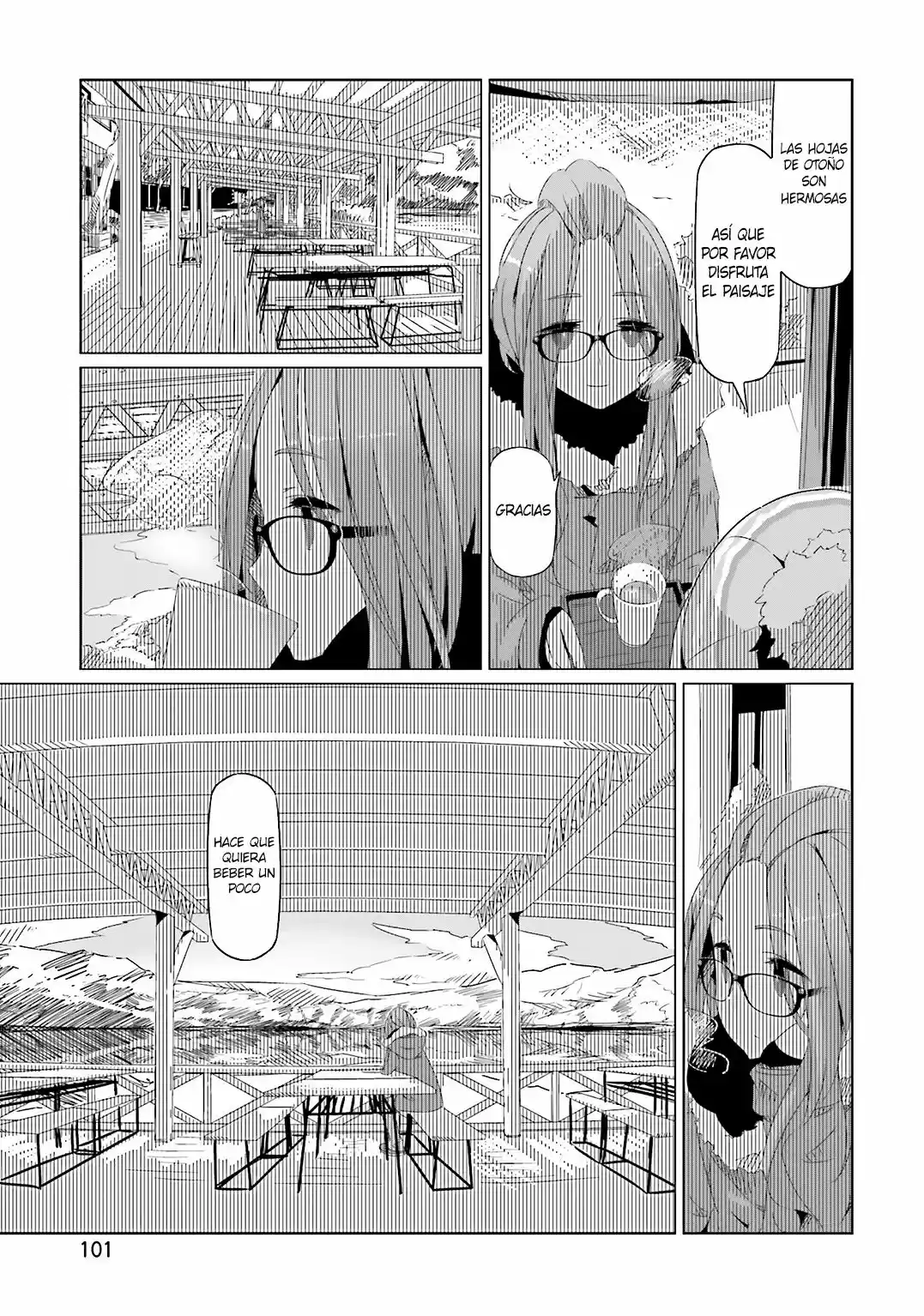 Yurucamp capítulo 10, página 24