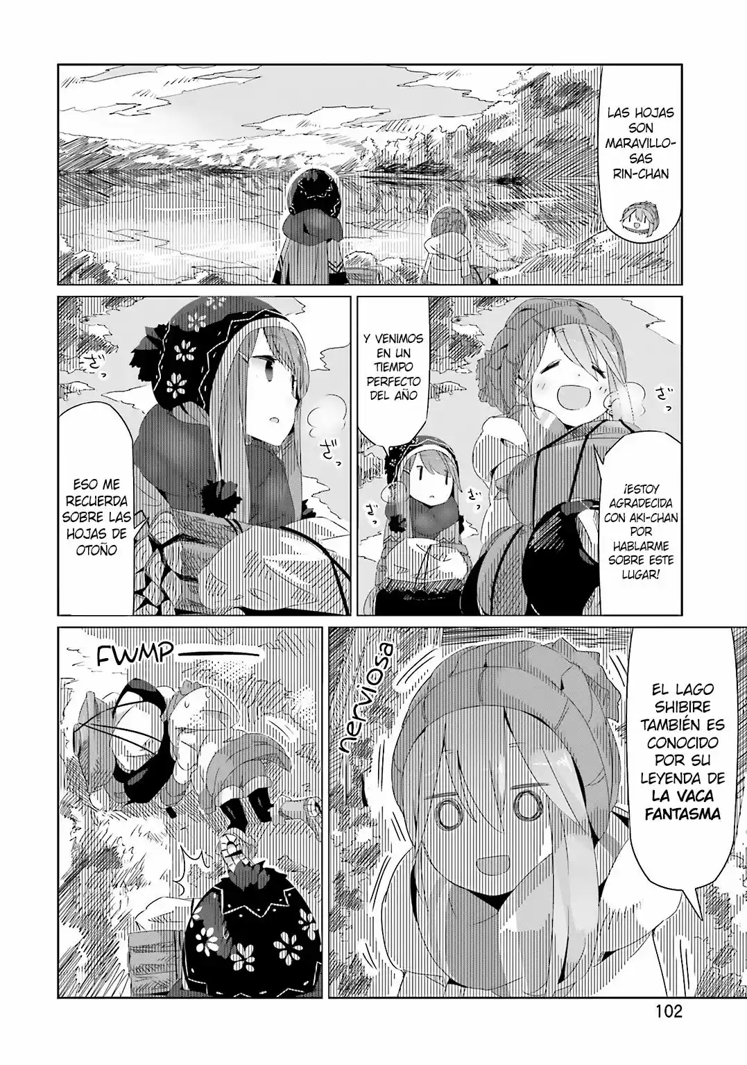 Yurucamp capítulo 10, página 25