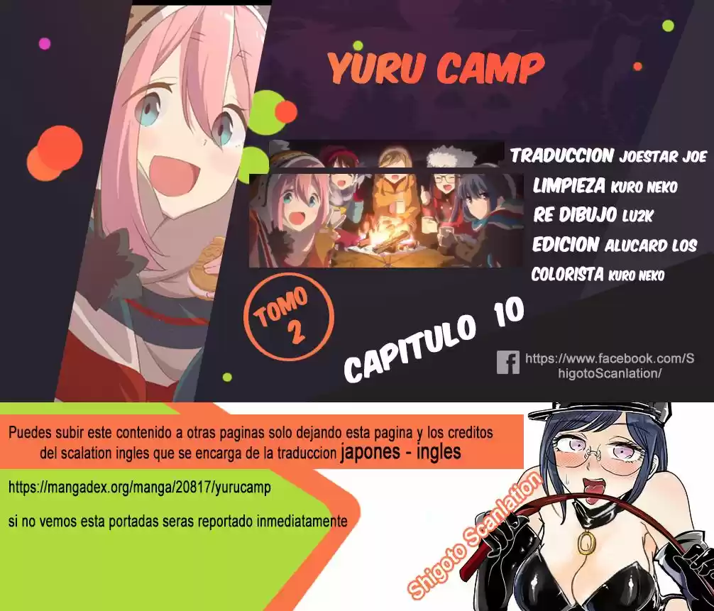 Yurucamp capítulo 10, página 26