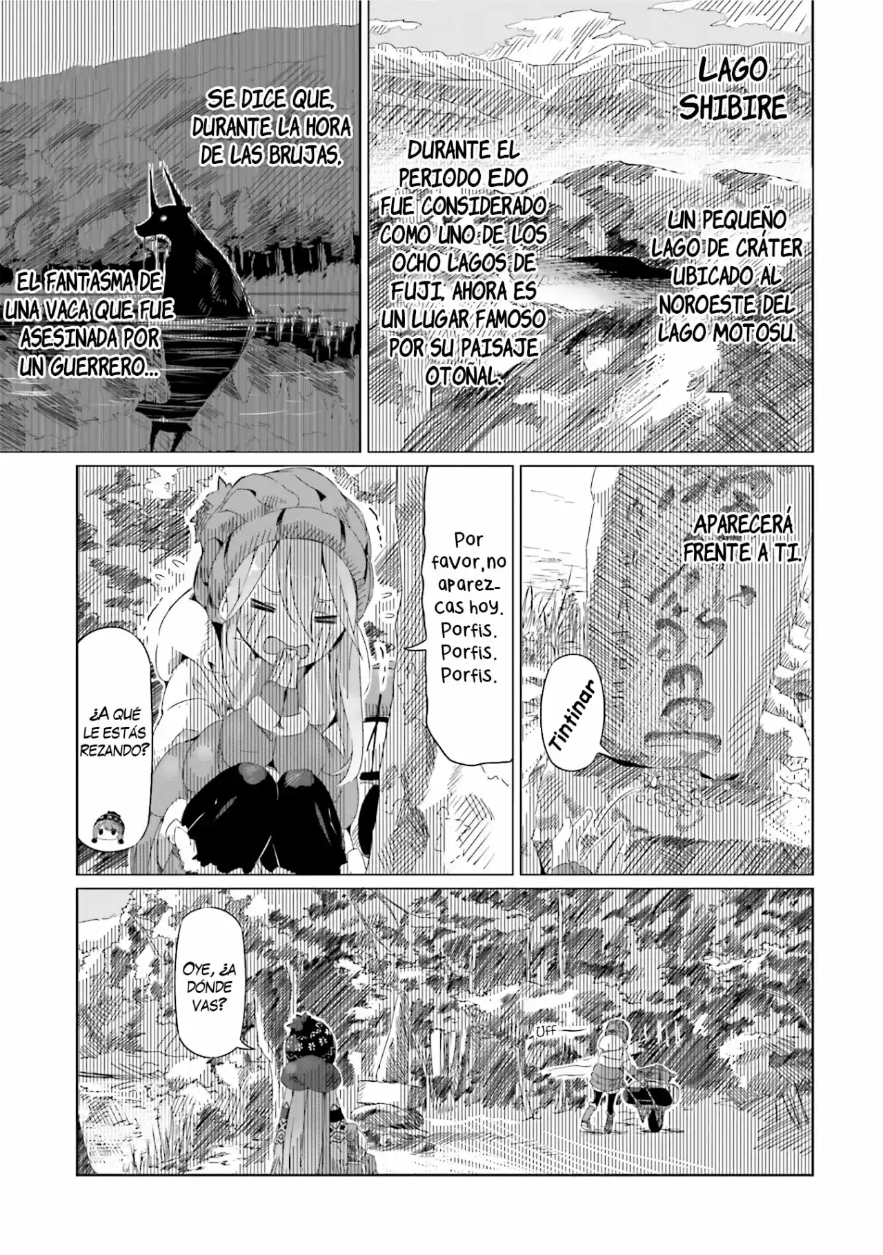 Yurucamp capítulo 11, página 2