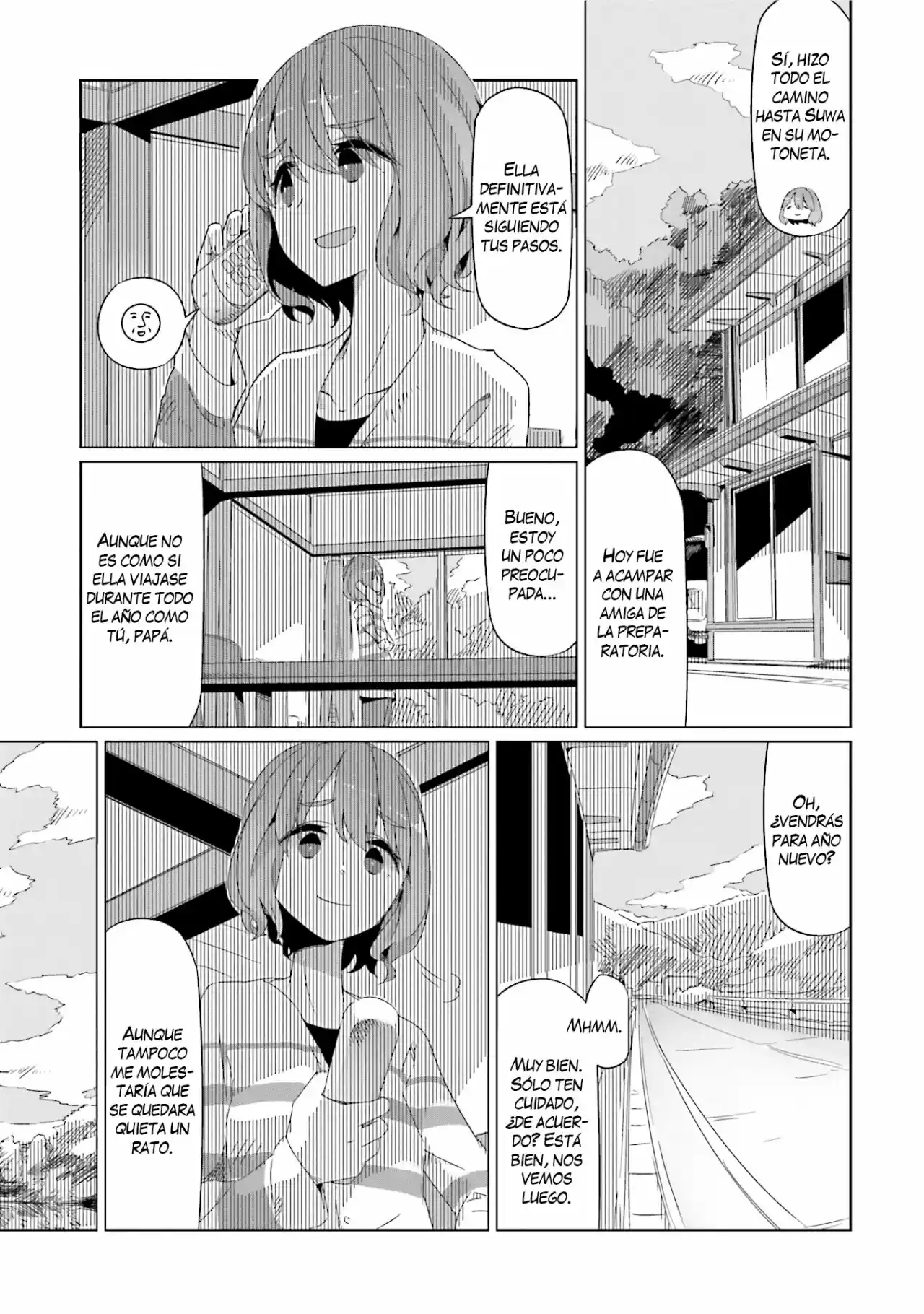 Yurucamp capítulo 11, página 4