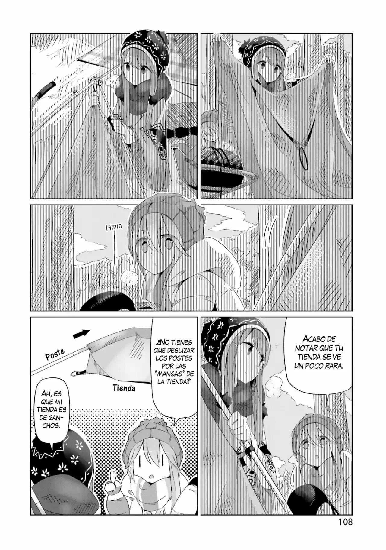 Yurucamp capítulo 11, página 7