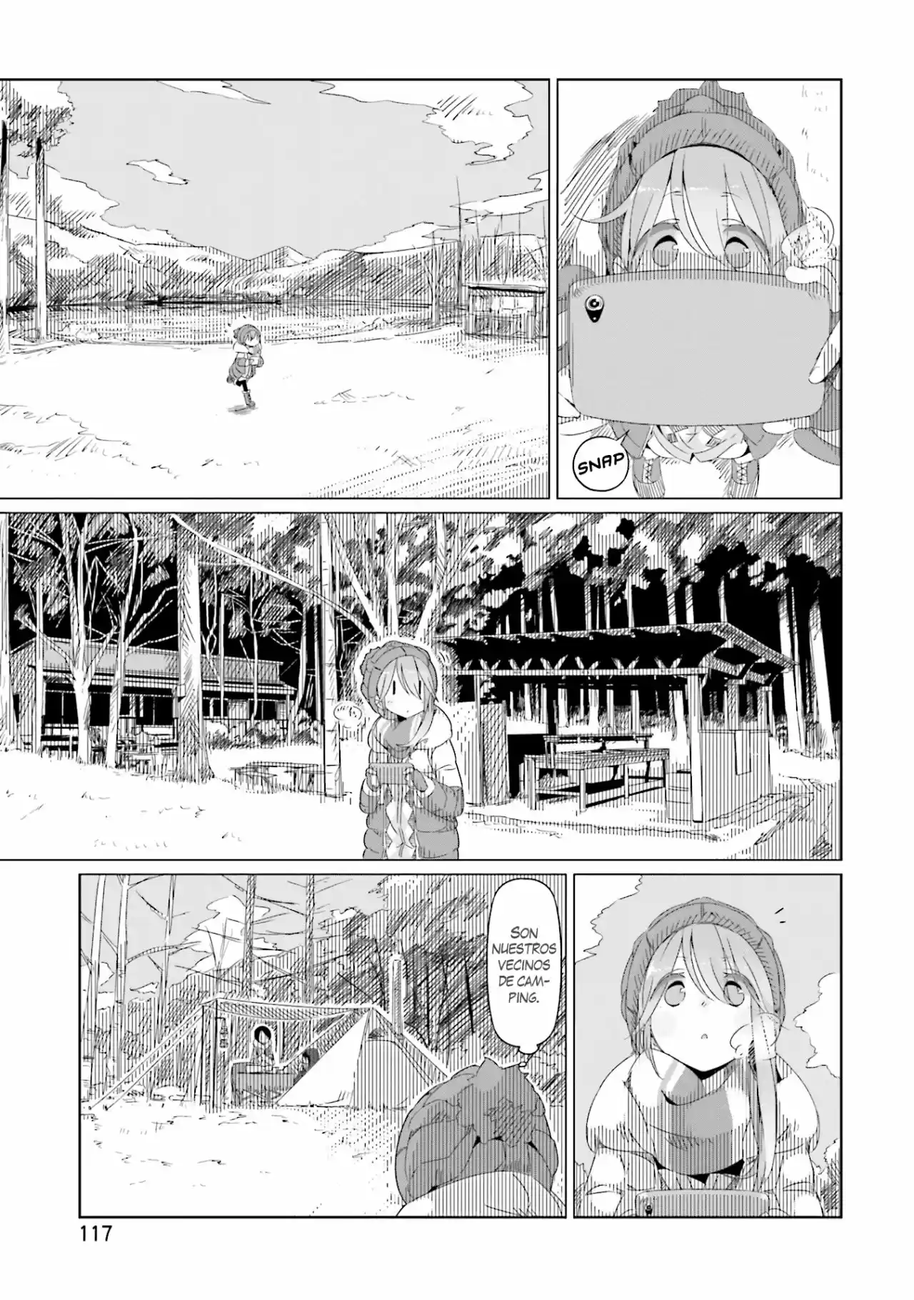 Yurucamp capítulo 11, página 15